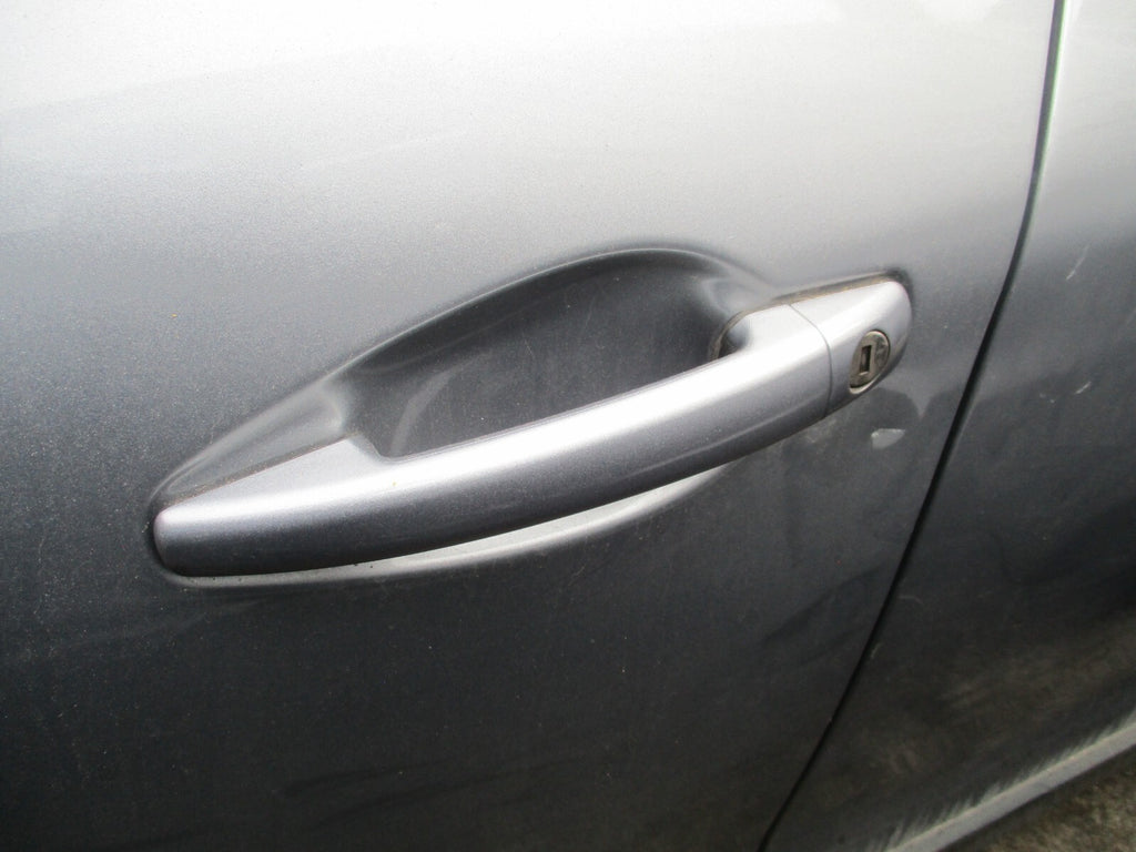 PEUGEOT 2008 2018 MK1 NSF PASSENGER REAR EXTERIOR HANDLE CULUMUS GREY MET KCA
