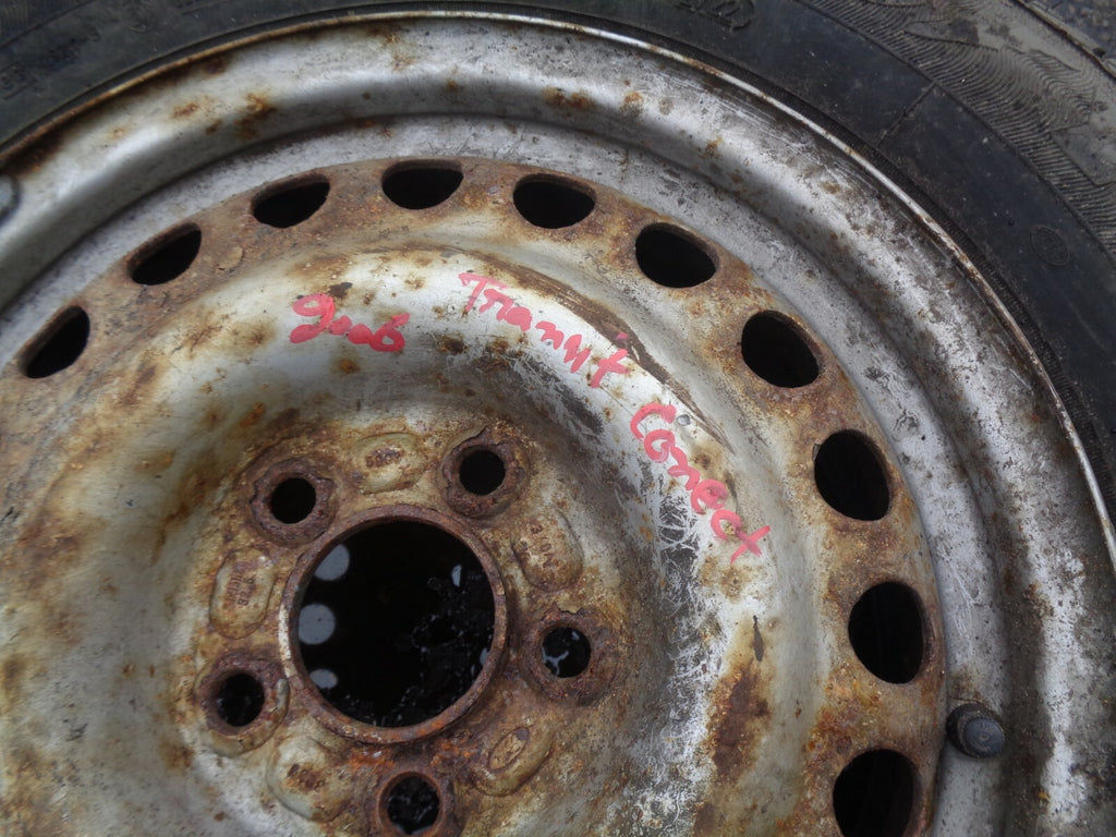 FORD TRANSIT CONNECT 2007 15 INCH SPARE STEEL WHEEL WITH TYRE 195/65R15