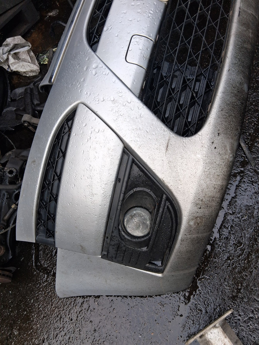 2008 CITROEN C4 PICASSO COMPLETE FRONT BUMPER SILVER