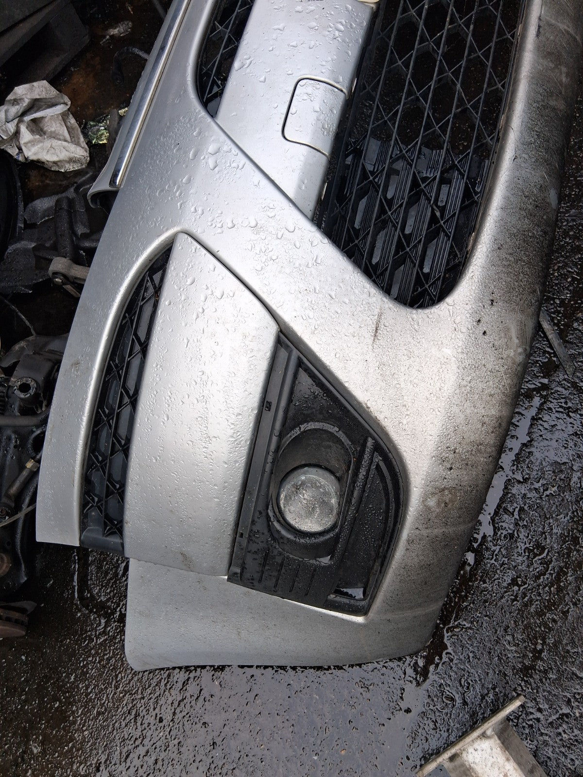 2008 CITROEN C4 PICASSO COMPLETE FRONT BUMPER SILVER