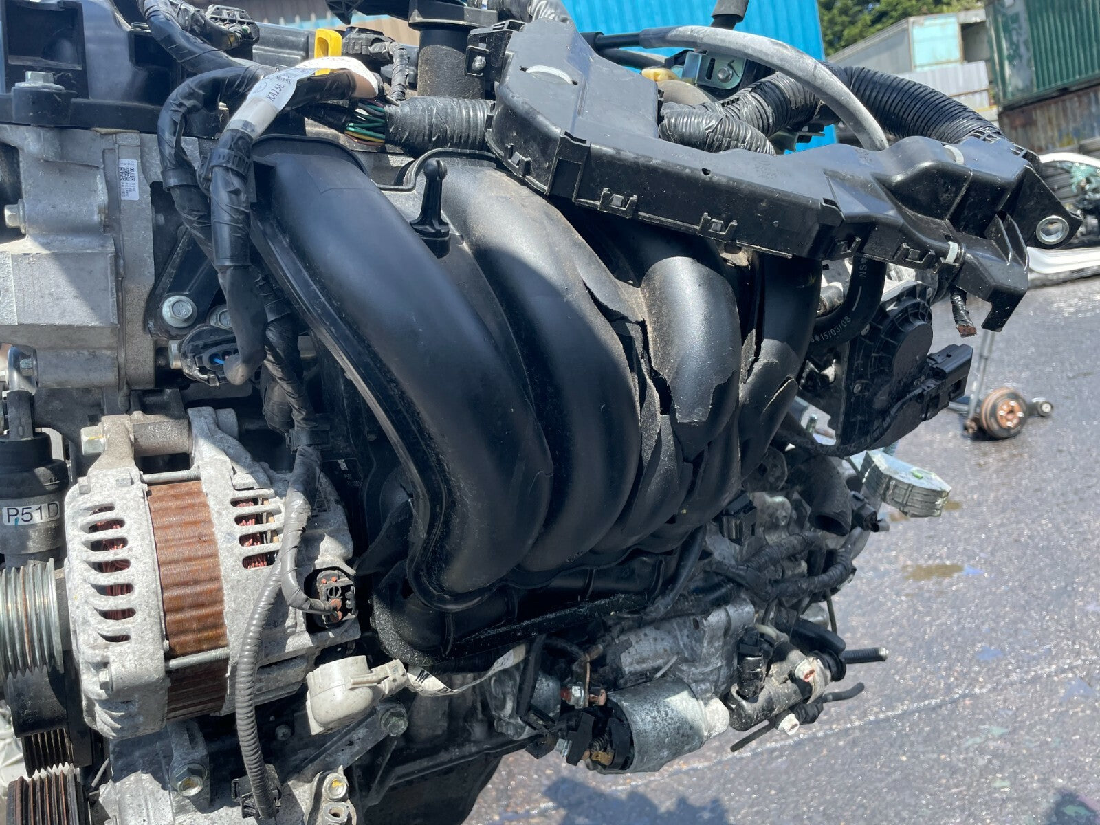 MAZDA 2 DJ MK3 2015 1.5 PETROL SKYACTIVE ENGINE COMPLETE P5