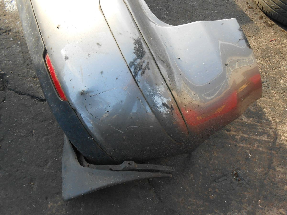 SEAT IBIZA 6L MK4 2002 COMPLETE REAR BUMPER GREY SILVER