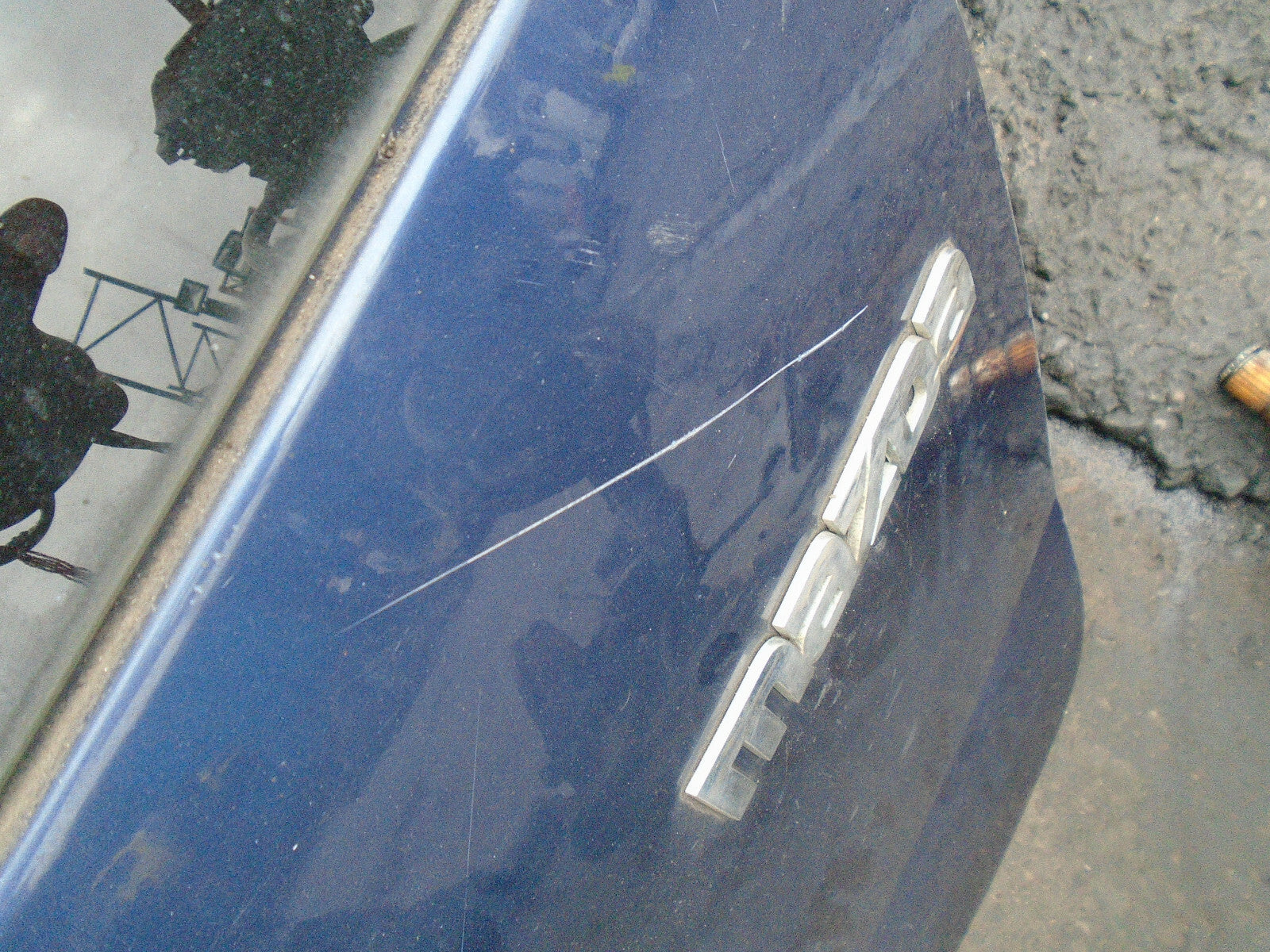 MAZDA PREMACY 2003 REAR COMPLETE TAILGATE BOOTLID BLUE