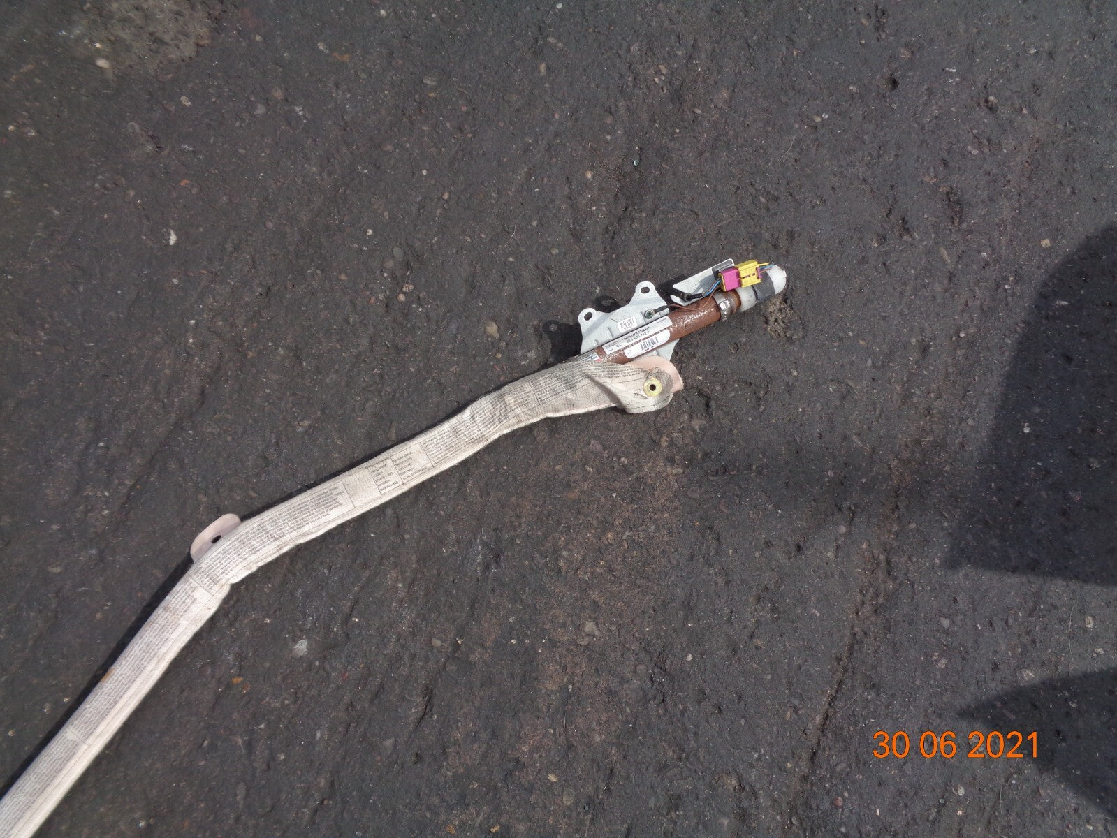 AUDI A4 B7 2006 SALOON OS DRIVER SIDE ROOF CURTAIN SAFETY BAG 8E5880742A