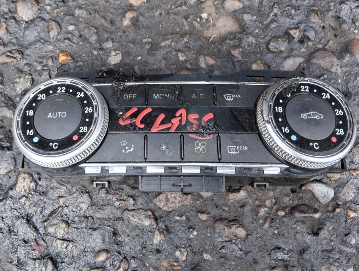 MERCEDES BENZ C CLASS 2009 W204 HEATER AC CLIMATE CONTROL SWITCH 2048305790