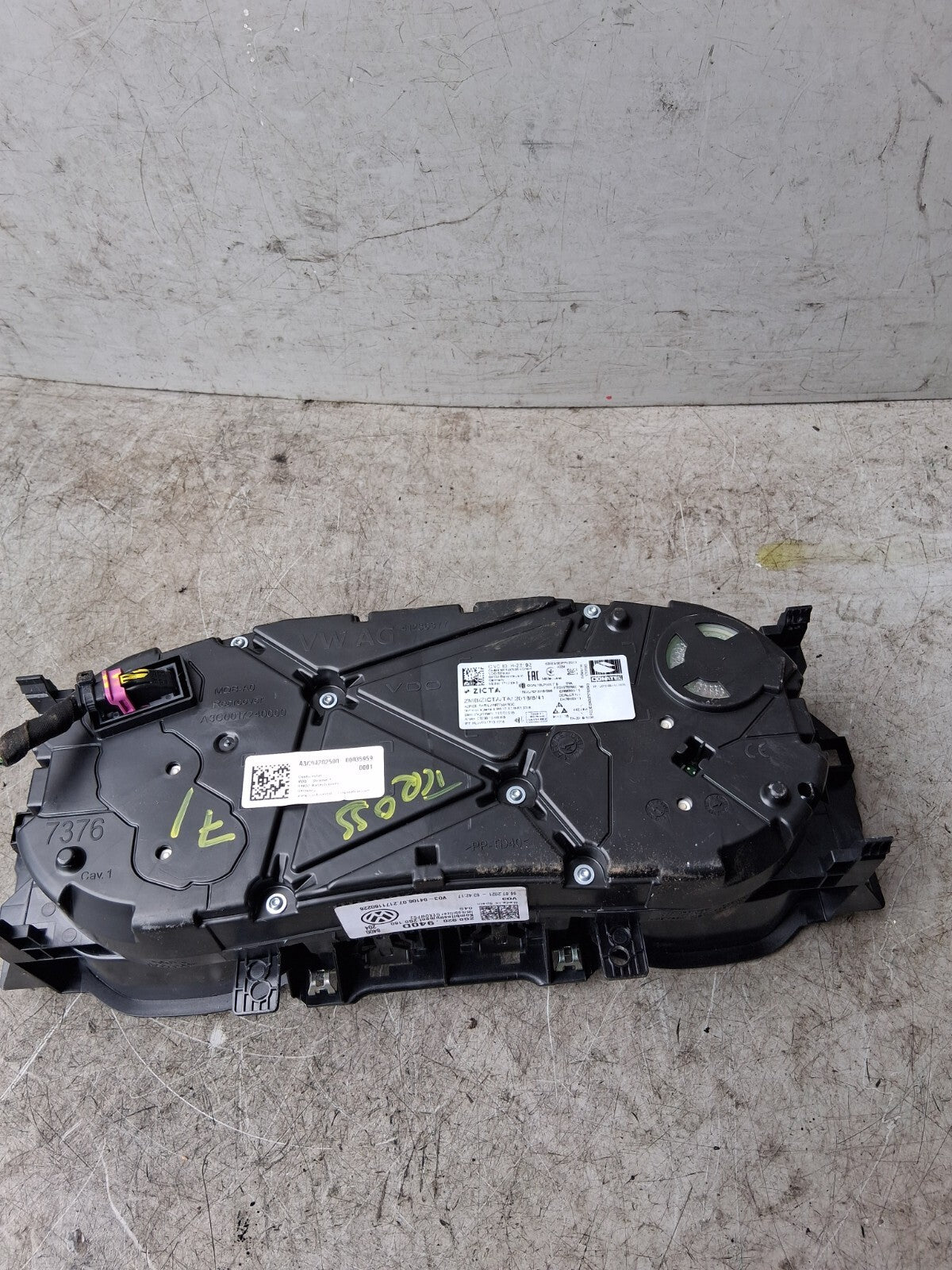2021 VW VOLKSWAGEN T-CROSS SPEEDOMETER INSTRUMENT CLUSTER 2G0920940D