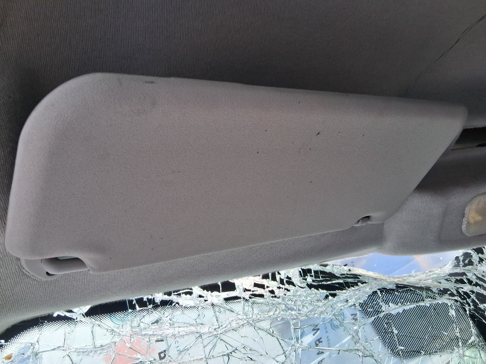 2016 CITROEN DISPATCH MK2 NSF PASSENGER SIDE FRONT LEFT SUN VISOR SHADE