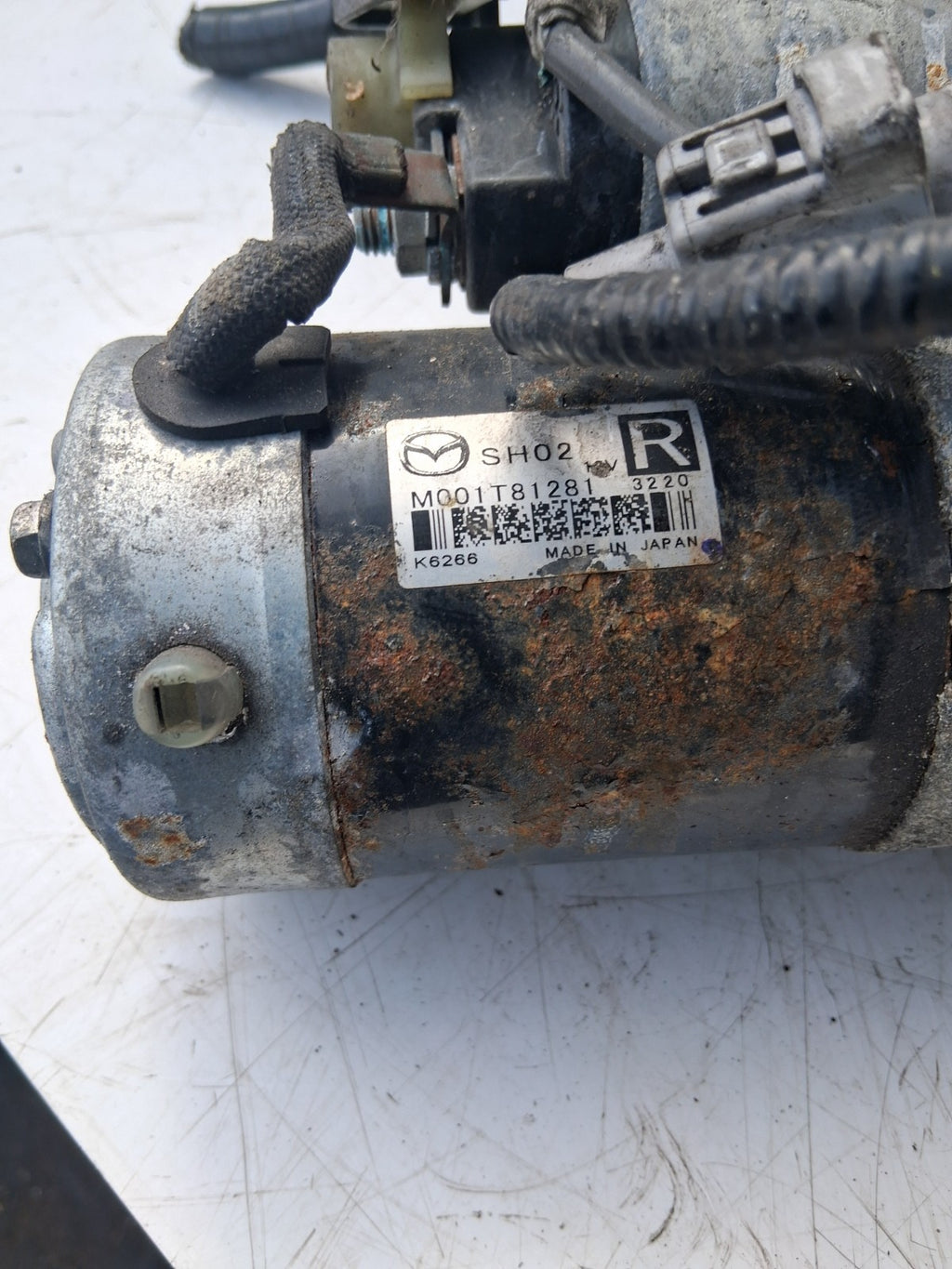 2013 MAZDA CX 5 STARTER MOTOR M001T81281