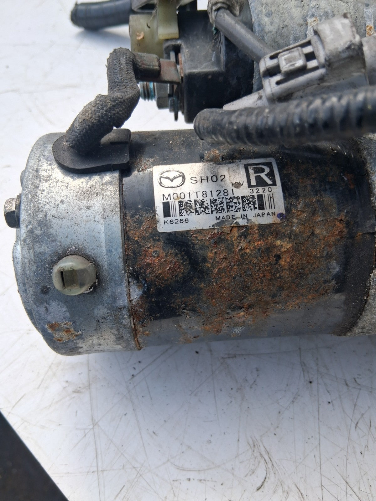 2013 MAZDA CX 5 STARTER MOTOR M001T81281