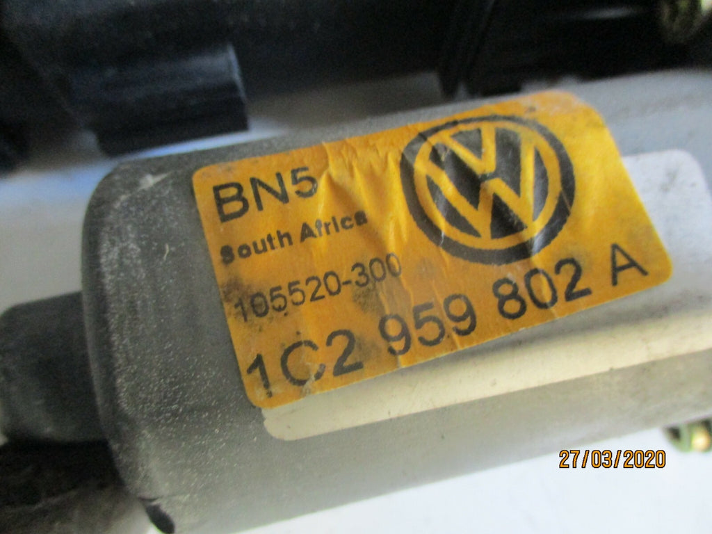 VW VOLKSWAGEN GOLF MK4 2003 NSF PASSENGER FRONT WINDOW MOTOR 1C2959802A