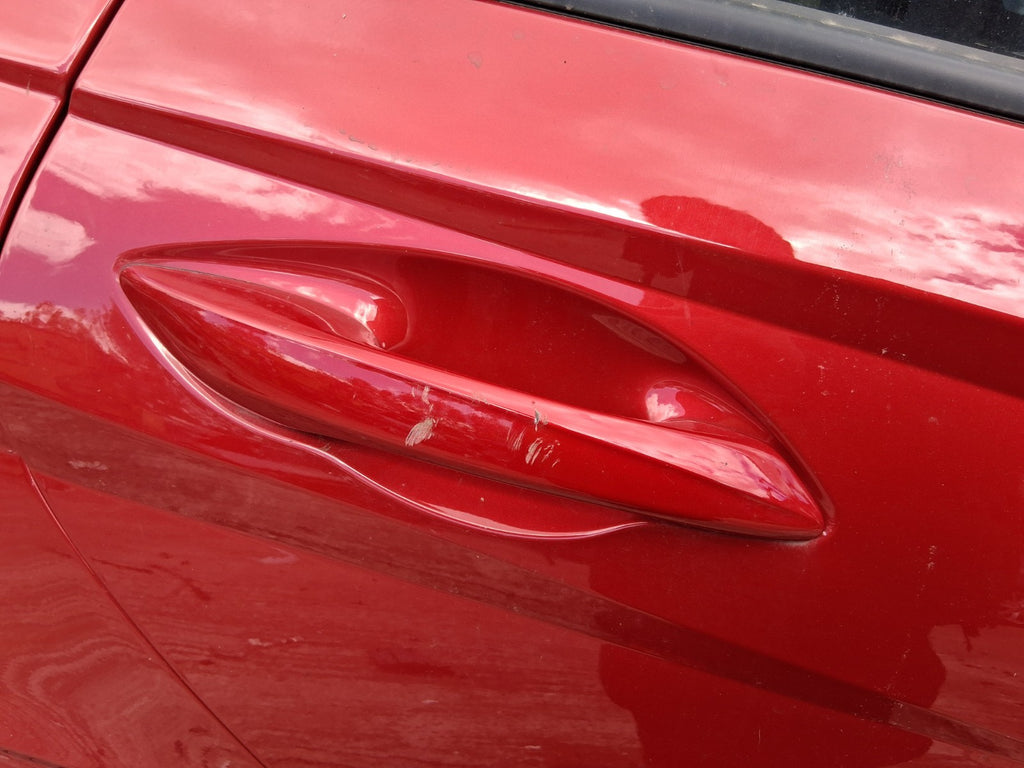 2026 HYUNDAI I20 MK3 OSR DRIVER SIDE REAR EXTERIOR DOOR HANDLE RED