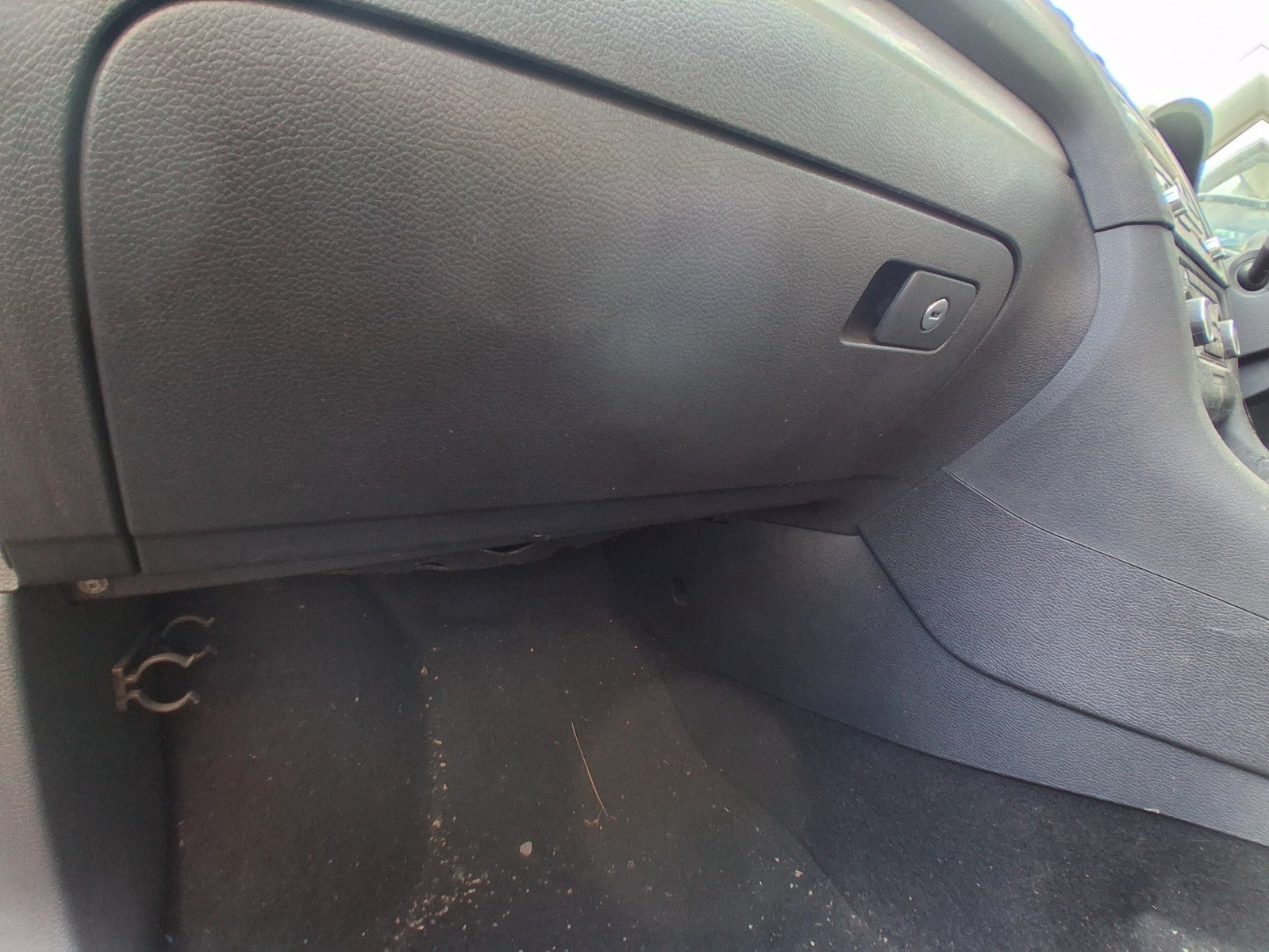 2012 VW VOLKSWAGEN GOLF MK6 NS PASSENGER SIDE STORAGE COMPARTMENT GLOVE BOX