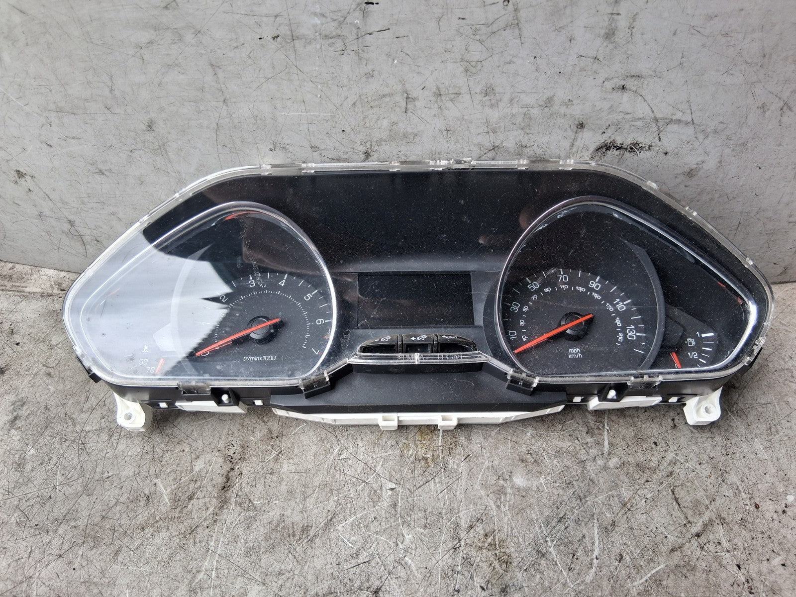 2012 PEUGEOT 208 1.2 PETROL SPEEDO SPEEDOMETER INSTRUMENT CLUSTER 9801906680