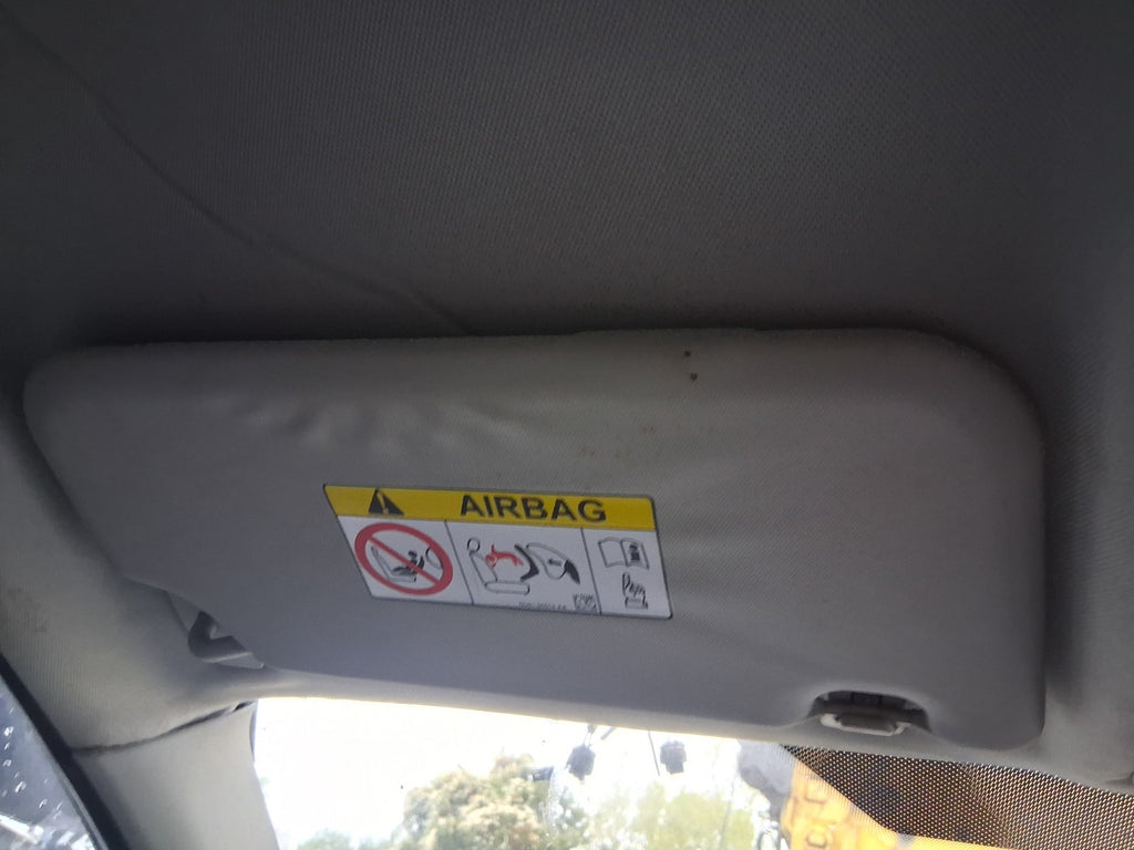 2014 FORD FIESTA MK7 NSF PASSENGER SIDE FRONT LEFT SUN VISOR