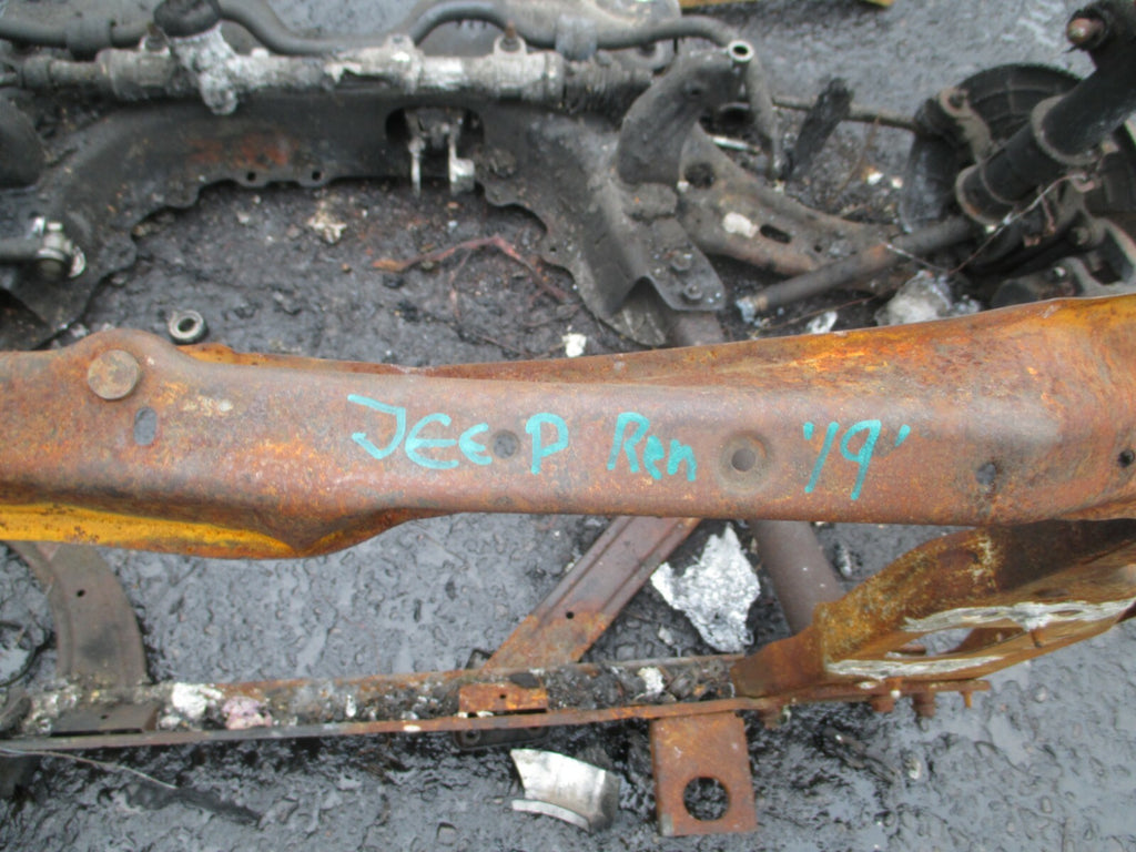 JEEP RENEGADE 2019 2WD COMPLETE FRONT AXLE SUB FRAME ANTI SWAY ROLL BAR FIRE 🔥