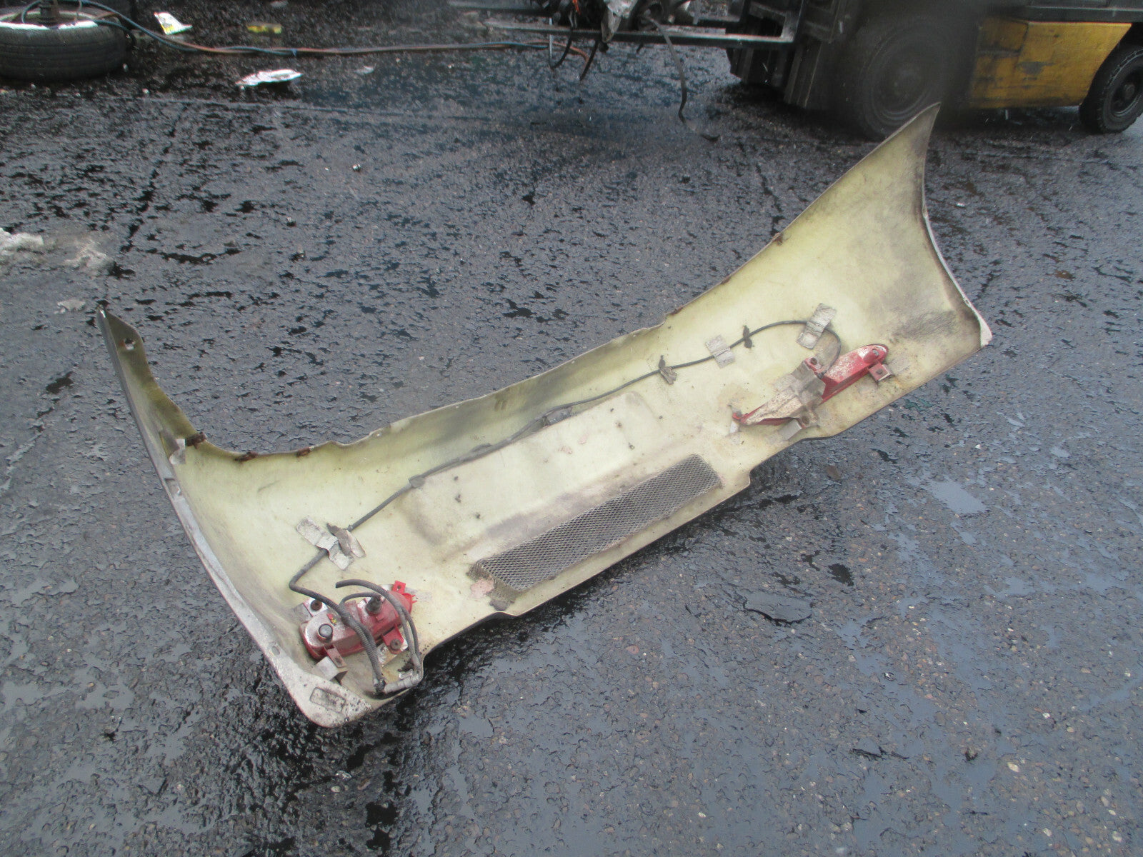 ALFA ROMEO GT 2005 REAR BACK BUMPER SILVER