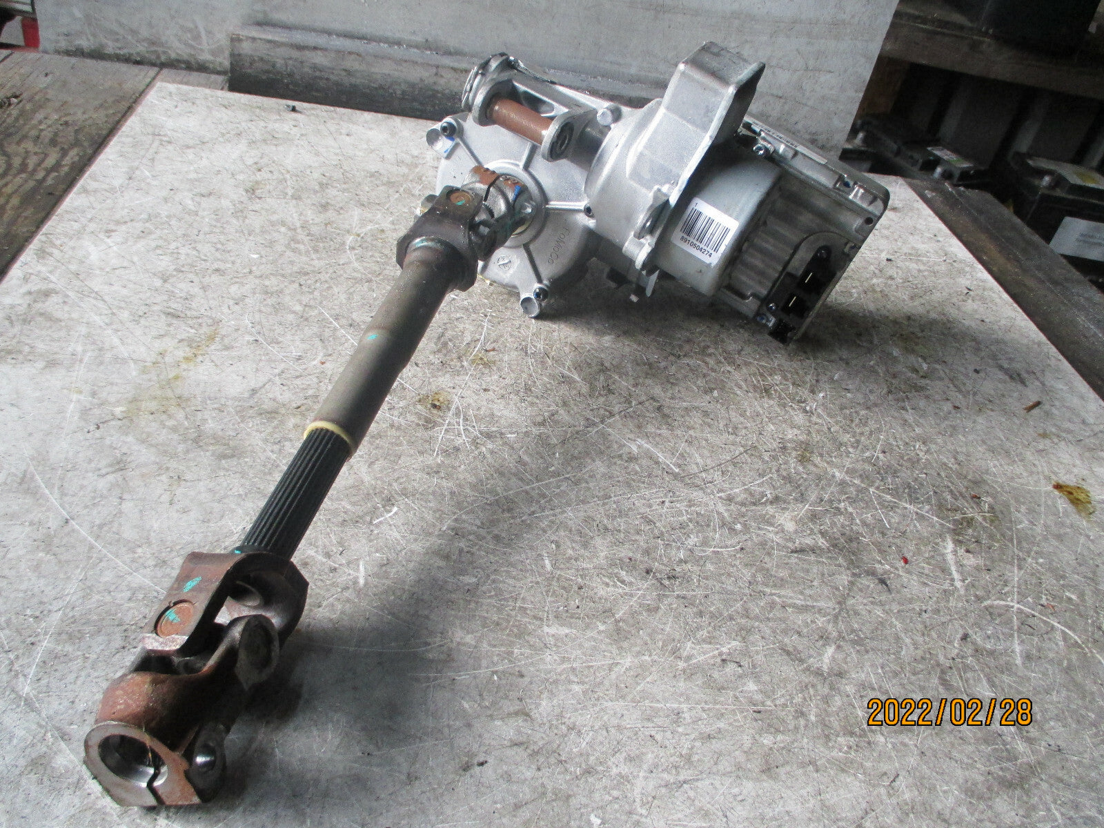 FORD ECO SPORT 2018 ELECTRIC POWER STEERING COLUMN CN153D071DN
