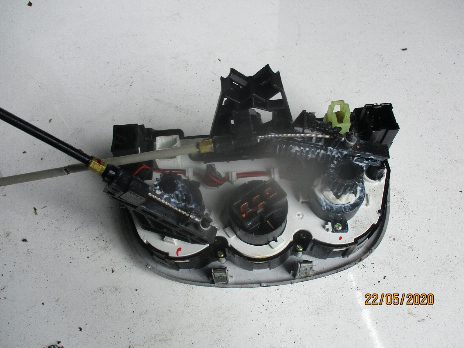 CHEVROLET MATIZ MK2 2005 - 2009 HEATER CONTROL UNIT SURROUND TRIM