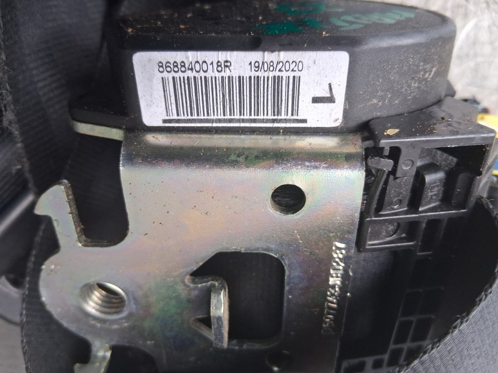 2023 RENAULT MASTER MK3 NSF PASSENGER SIDE FRONT LEFT SEAT BELT 868840018R