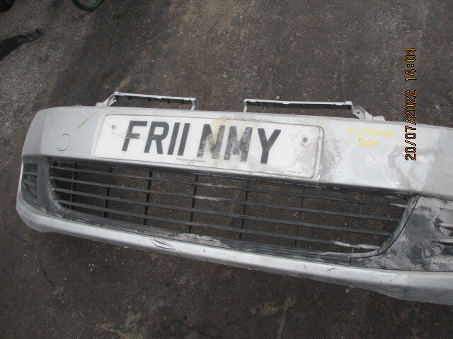 VW VOLKSWAGEN GOLF S 2011 FRONT BUMPER SILVER
