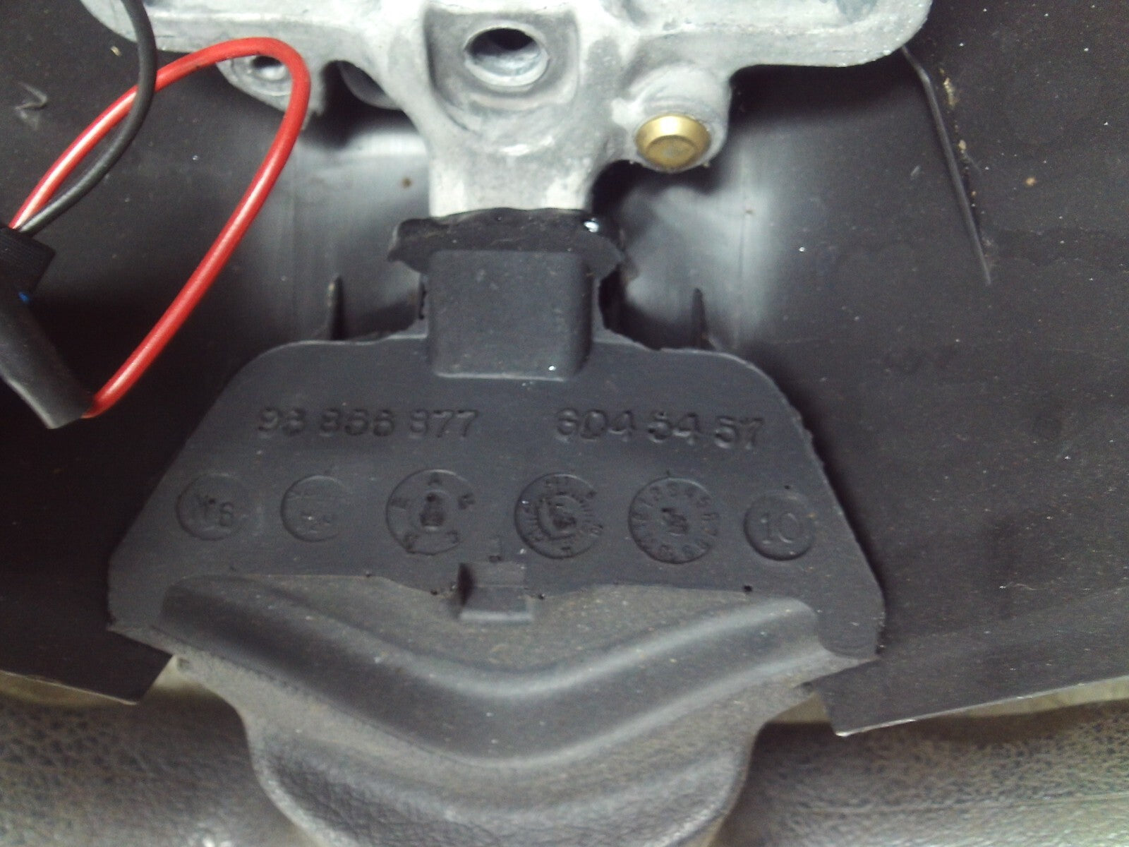 2010 PEUGOET 207 STEERING WHEEL 6045457