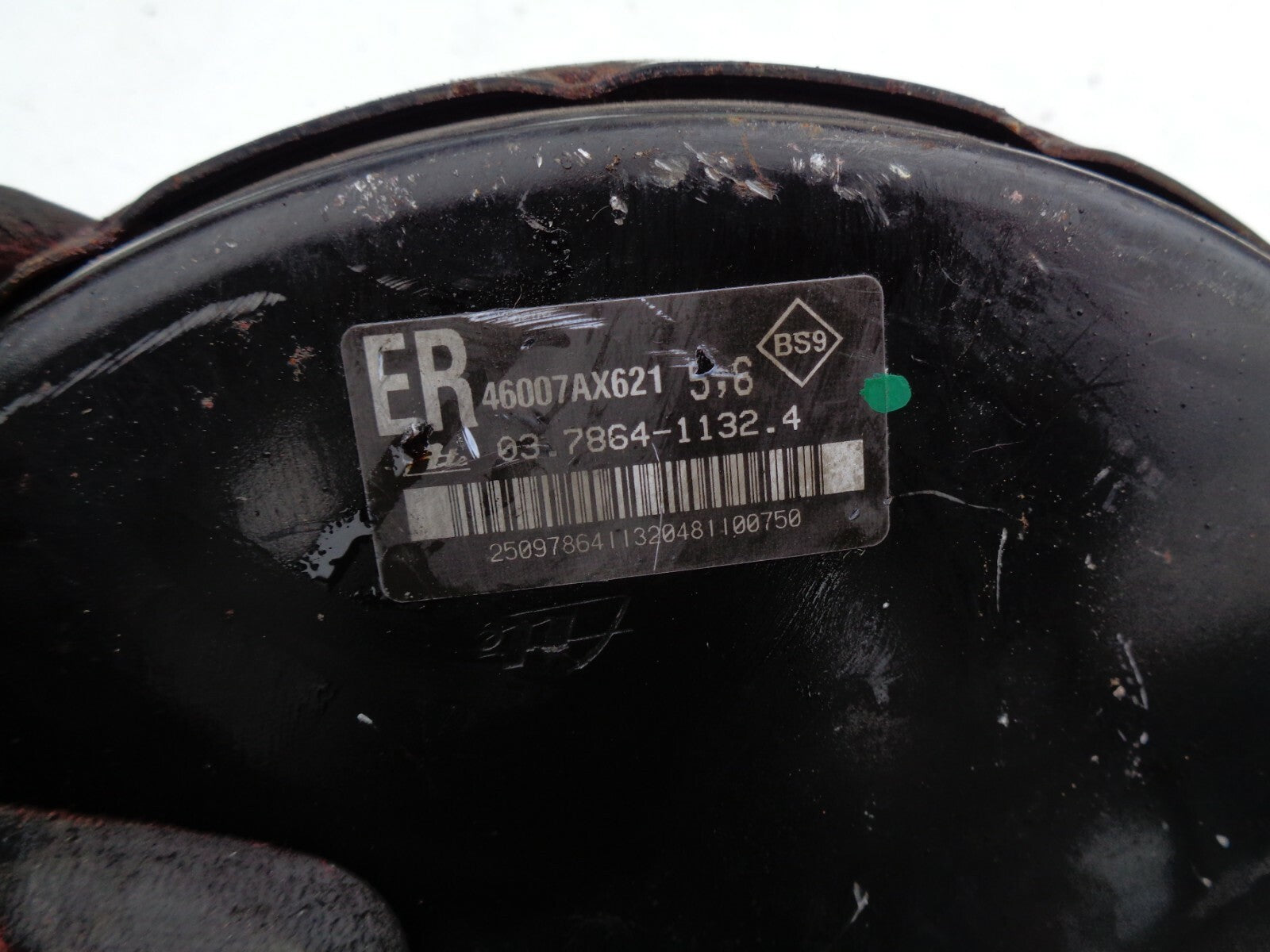 NISSAN NOTE 2011 BRAKE MASTER SERVO DRUM ONLY 46007AX621