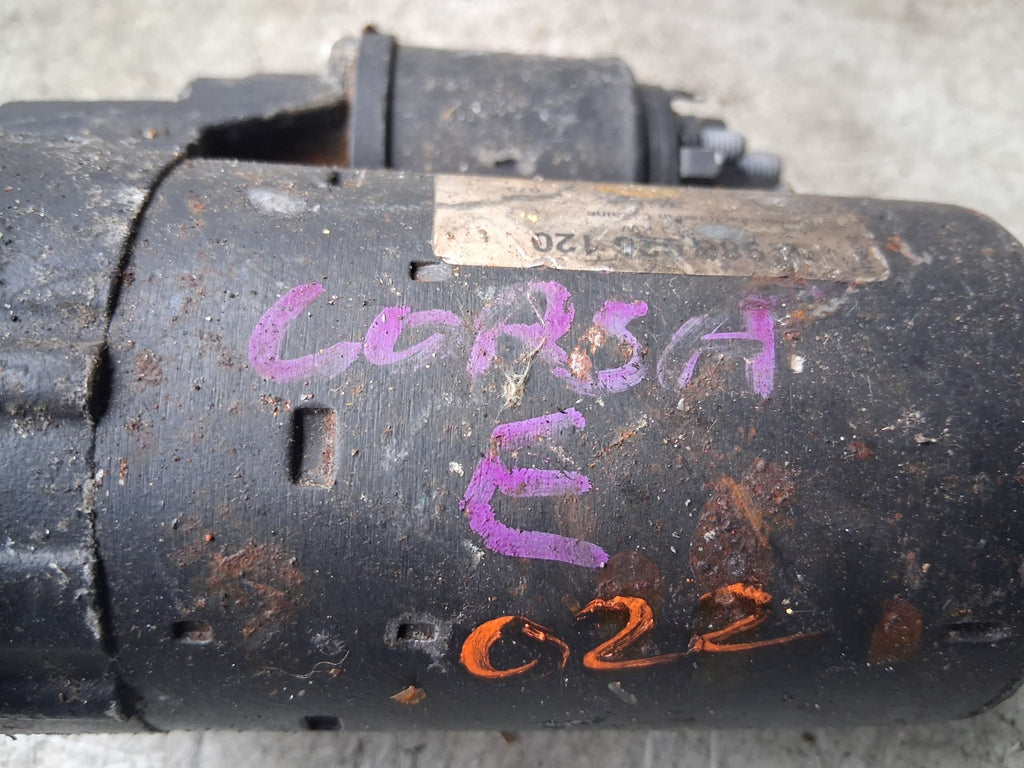2018 VAUXHALL CORSA E MK4 1.4 PETROL STARTER MOTOR 986026120