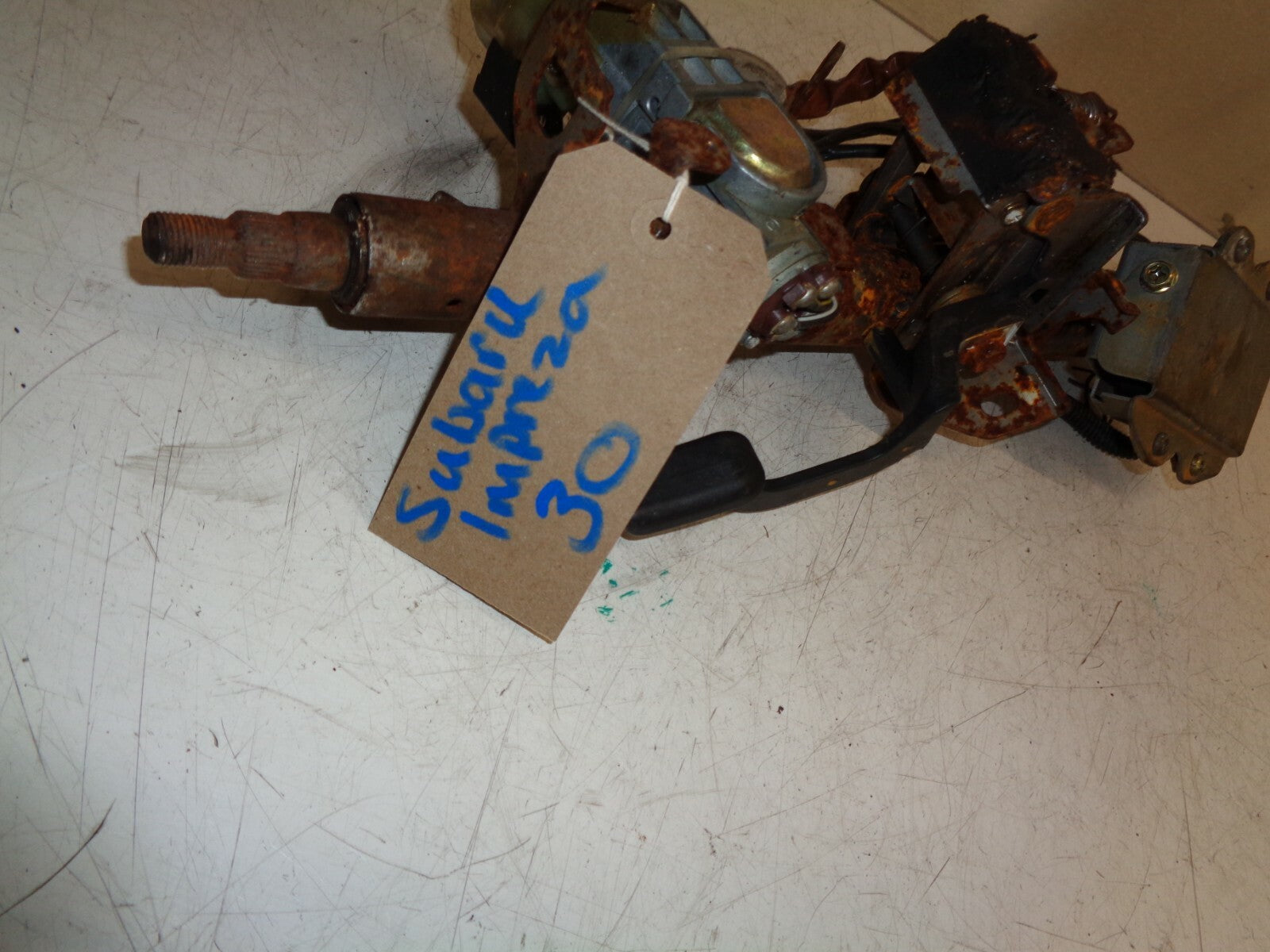 SUBARU IMPREZA COMPLETE STEERING COLUMN