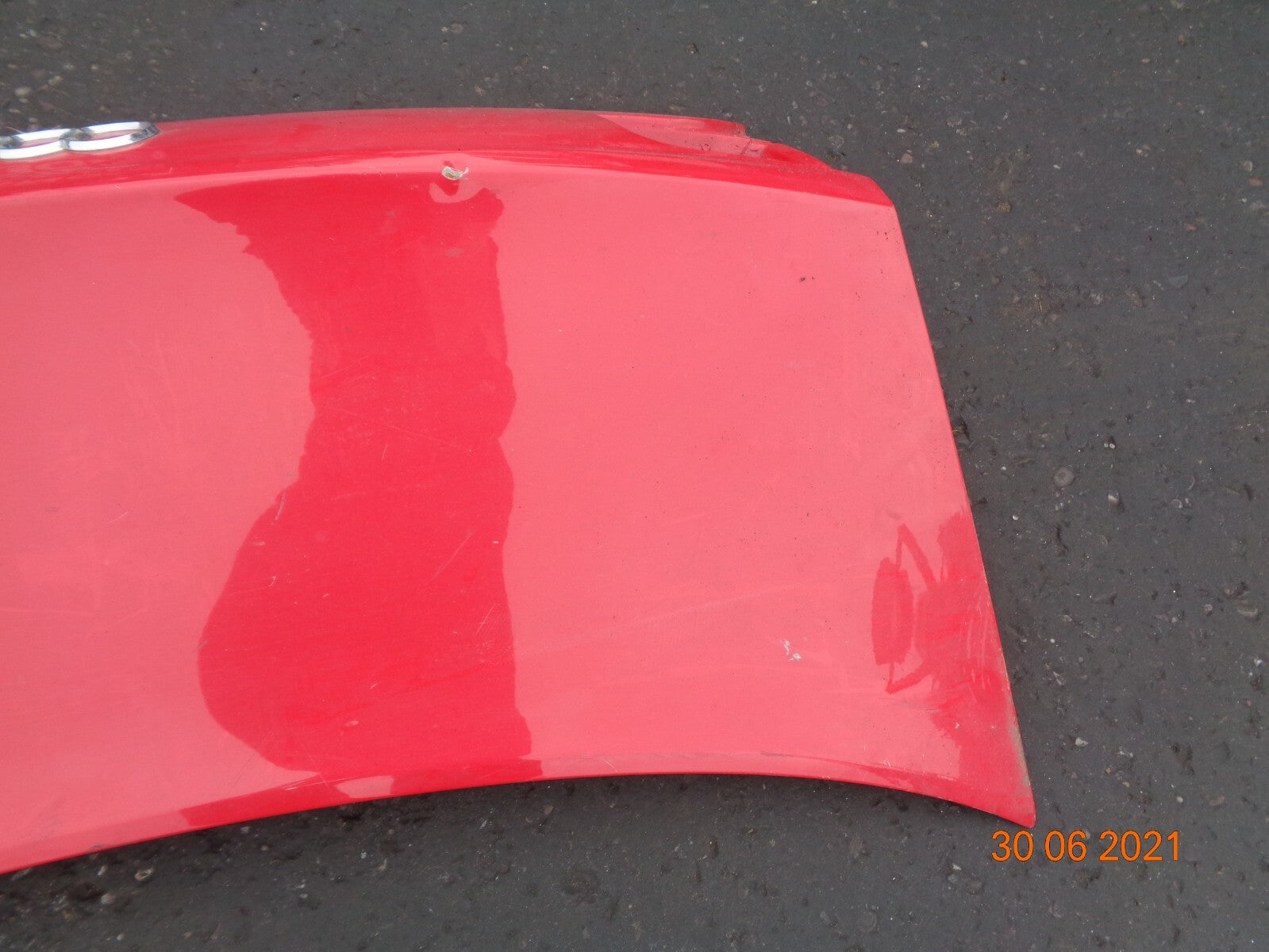 AUDI A4 MK3 B7 SALOON 2007 REAR BOOT LID HATCH TAILGATE BODY PANEL RED