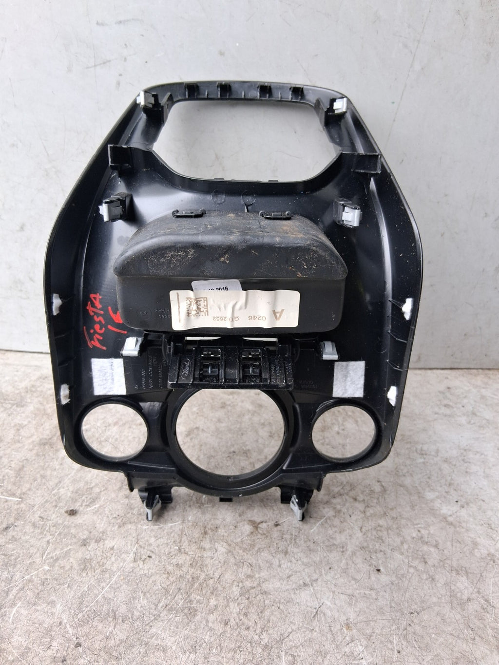 2016 FORD FIESTA MK7 HEATER CONTROL PANEL GEARSTICK SURROUND TRIM C1BB18D422FDW