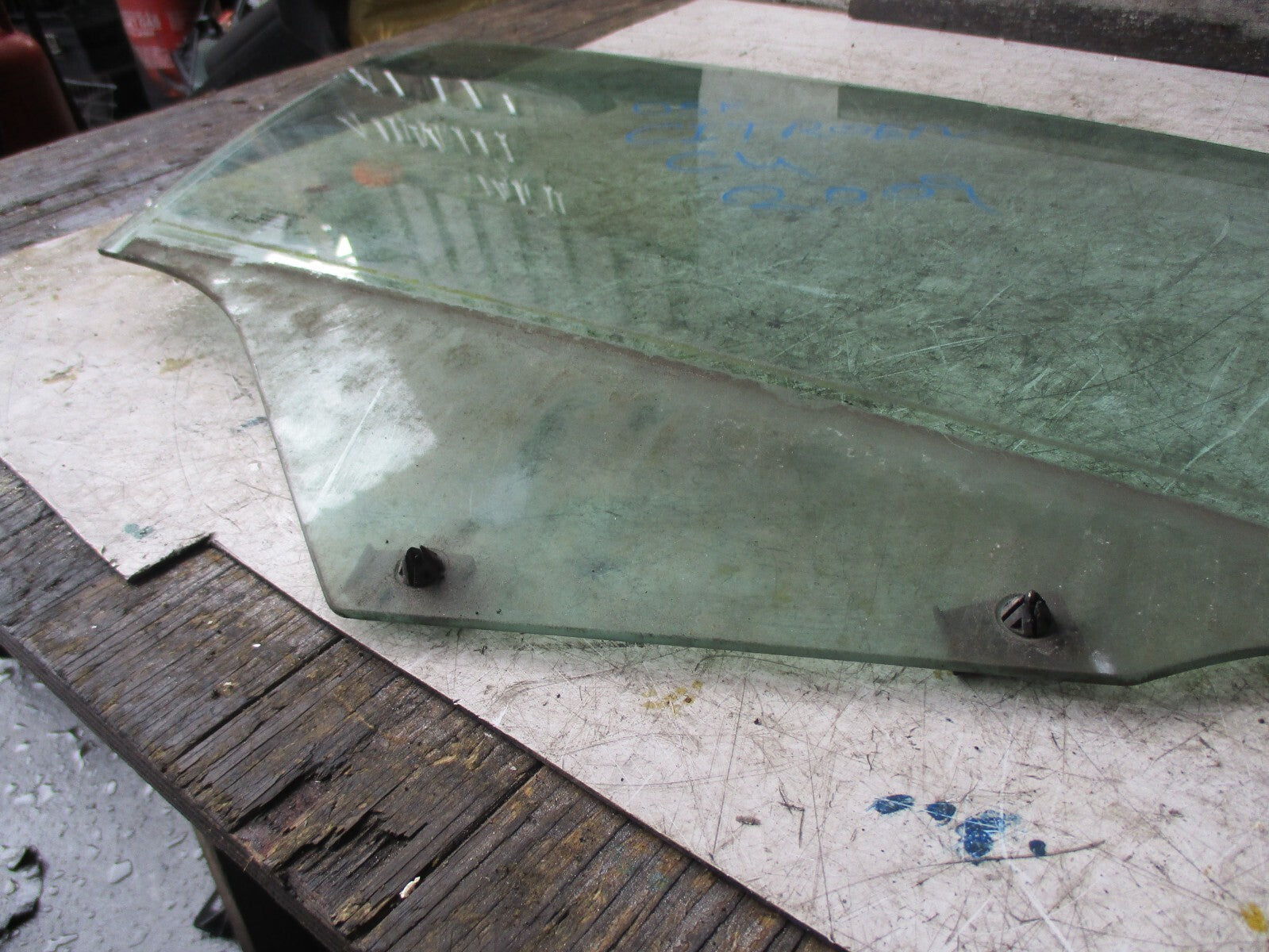 CITROEN C4 MK1 2009 5 DOOR NSR PASSENGER SIDE REAR DOOR WINDOW GLASS