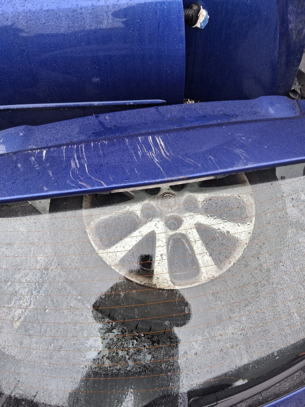 2008 MAZDA 3 BL TAKARA COMPLETE REAR TAILGATE BOOTLID BLUE