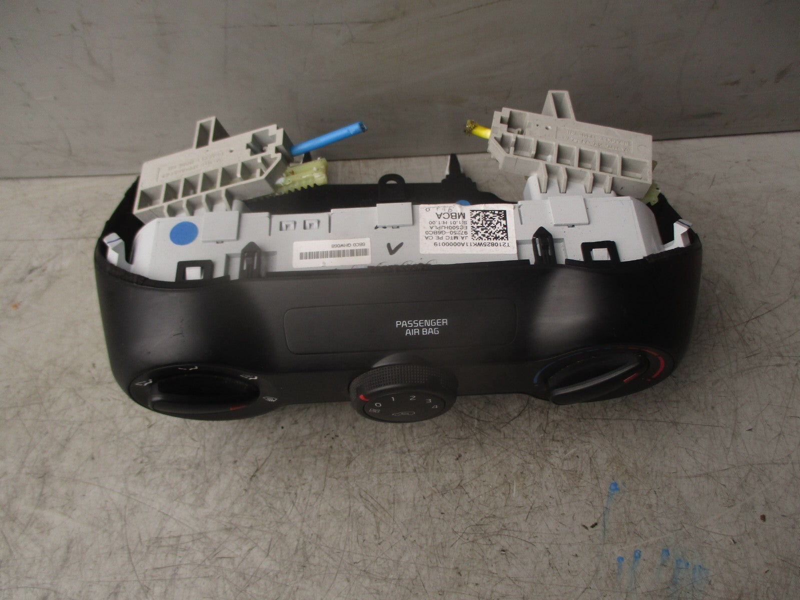 2021 KIA PICANTO MK3 HEATER AC CLIMATE CONTROL SWITCH PANEL 97250G6BC0