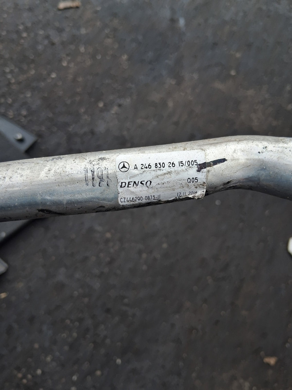2015 MERCEDES BENZ SPRINTER W906 2.1 DIESEL AIR CON PIPE A2468302615