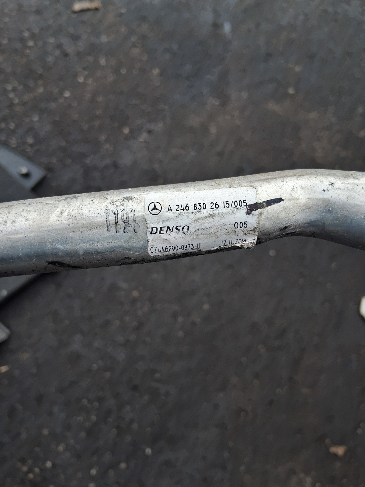 2015 MERCEDES BENZ SPRINTER W906 2.1 DIESEL AIR CON PIPE A2468302615