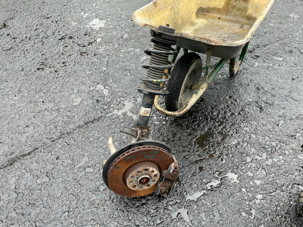 AUDI TT MK2 8J 2012 1.8 PETROL OSF DRIVER FRONT LEG HUB SHOCK SPRING