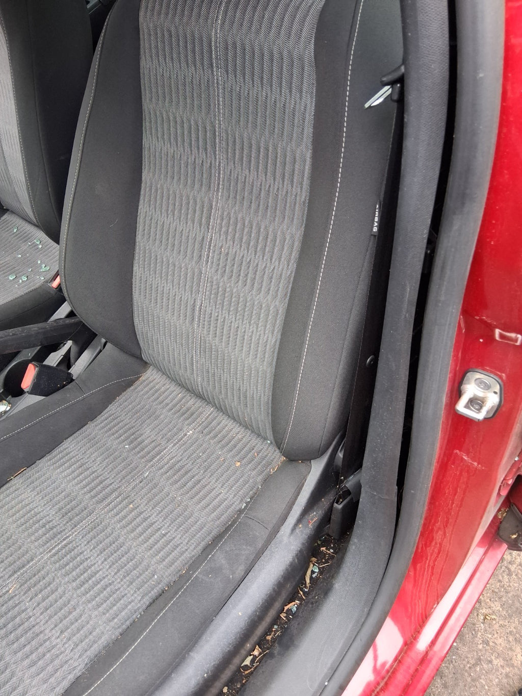 2020 VAUXHALL CORSA F HATCH NSF PASSENGER SIDE FRONT COMPLETE SEAT FABRIC