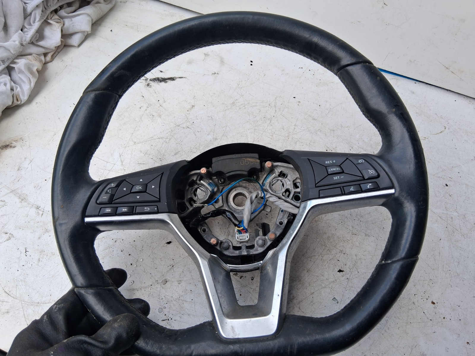 2020 NISSAN QASHQAI J11 MK2 MULTIFUNCTIONAL STEERING WHEEL BLACK 34231448F