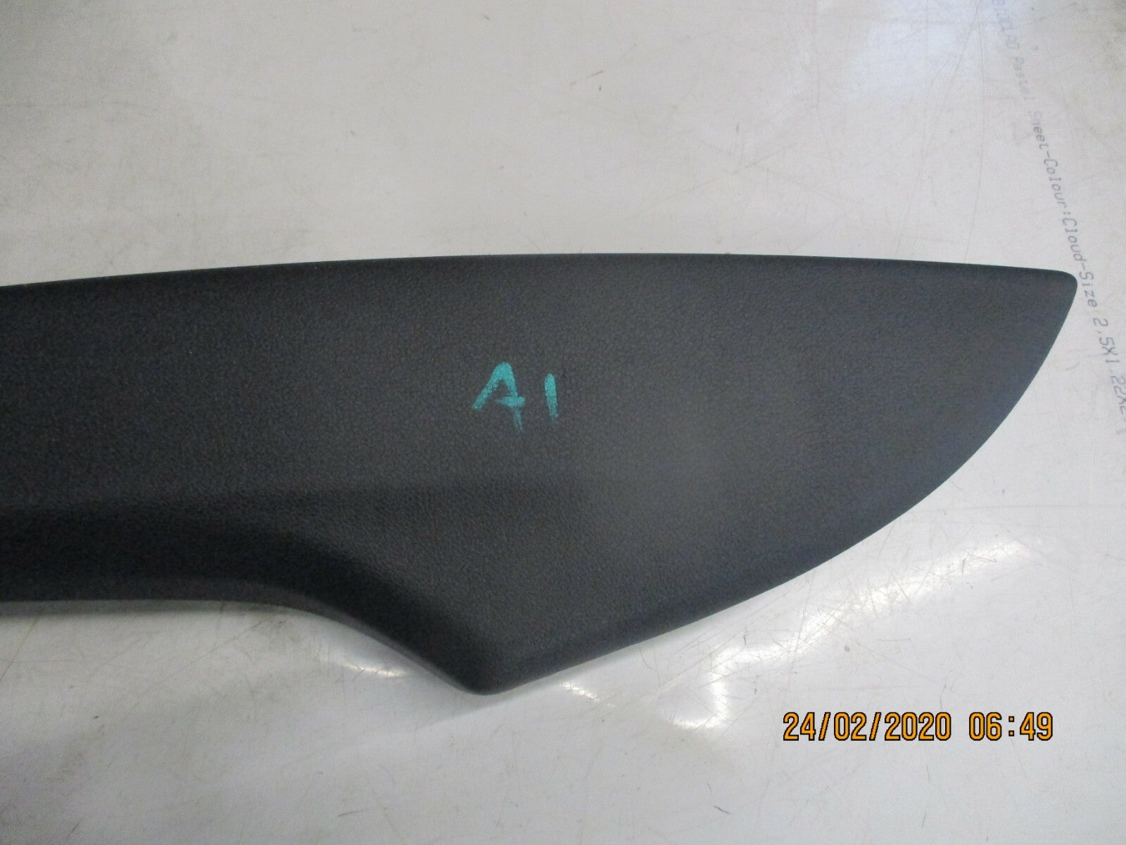 AUDI A1 MK1 8X 2017 OS DRIVER SIDE DOOR CARD LEATHER PAD TRIM PANEL 8X3867174