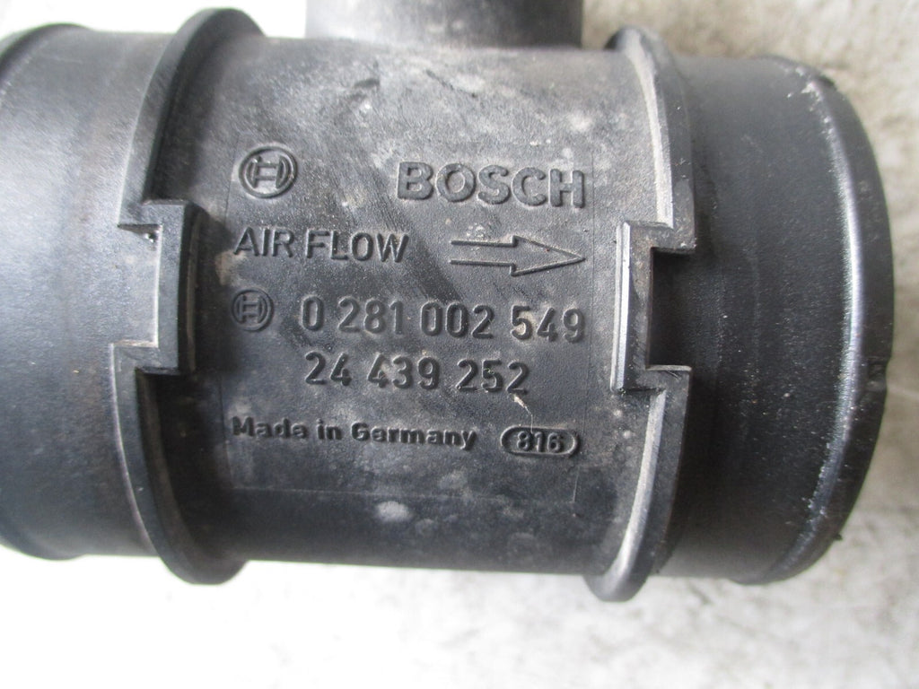 VAUXHALL ASTRA 2005 COMBO 1.3  AIR FLOW METER 0281002549