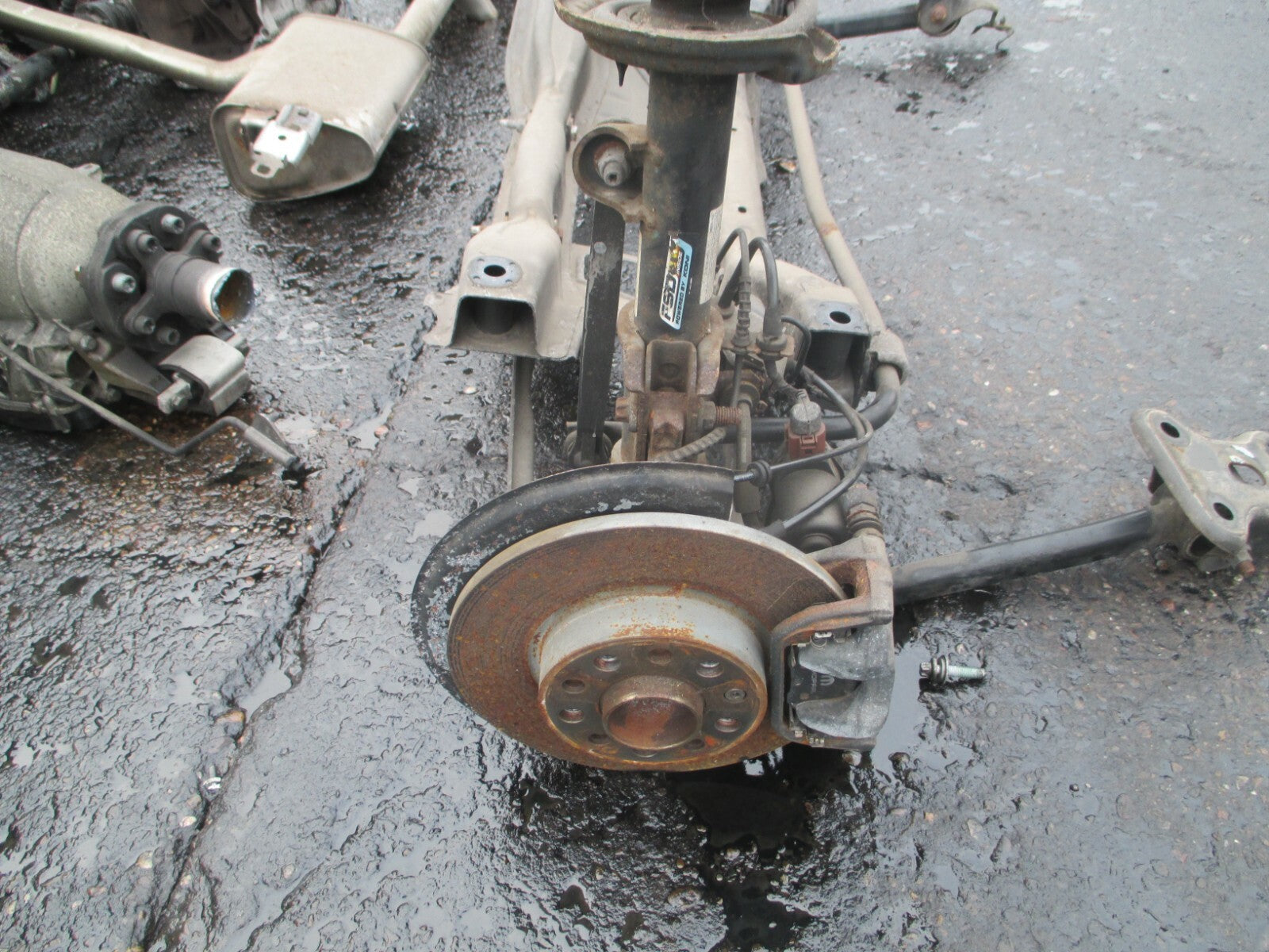 JEEP RENEGADE 2019 SUB FRAME AXLE HUB CALIPER SHOCK SPRING SUSPENSION ARM BAR