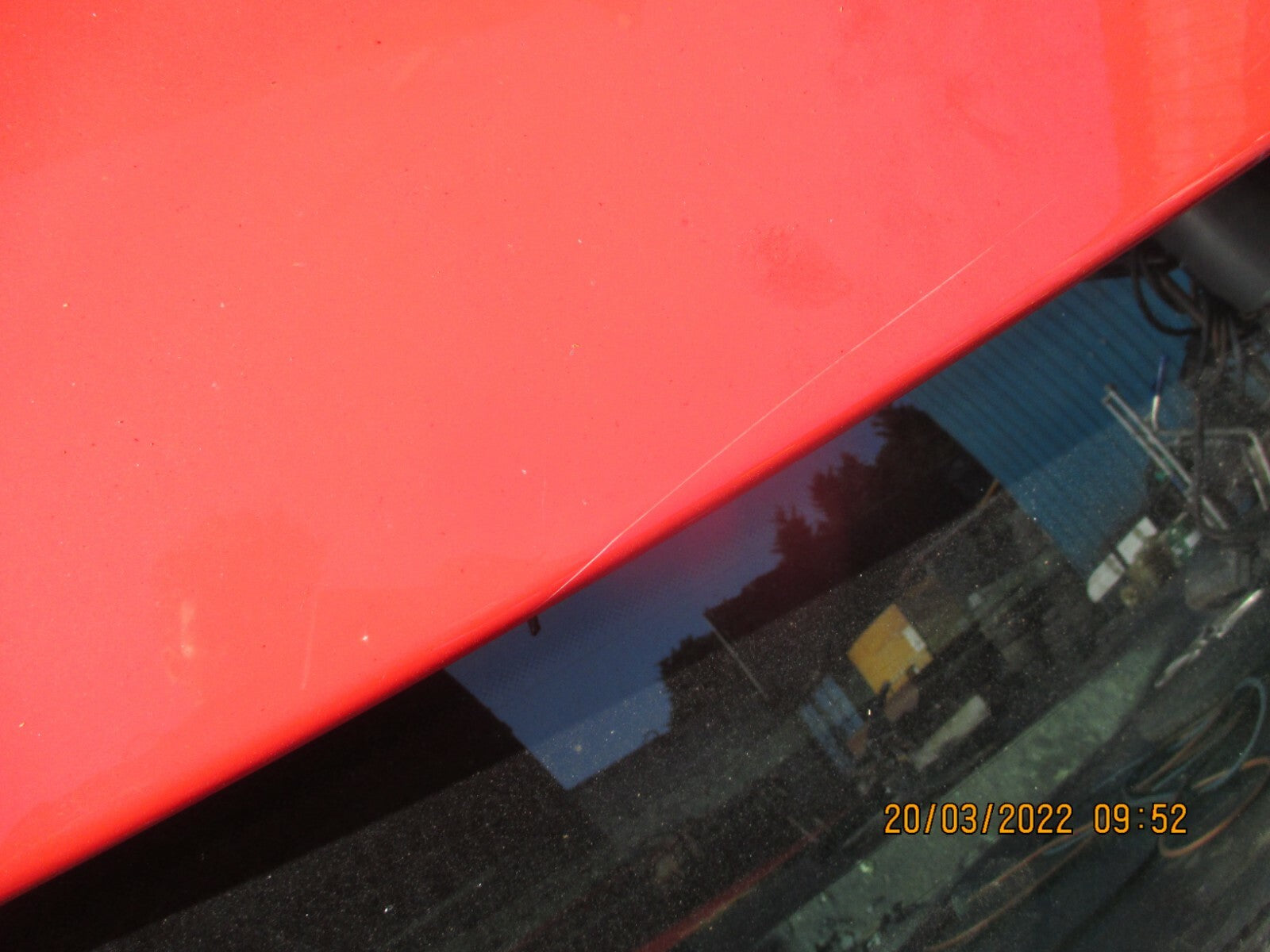 VOLKSWAGEN POLO 2014 MK5 6R REAR COMPLETE TAILGATE RED