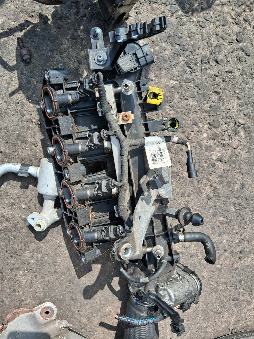 2015 ALFA ROMEO MITO 1.4 PETROL AIRINTAKE MANIFOLD FUEL INJECTOR LOOM 0280620583