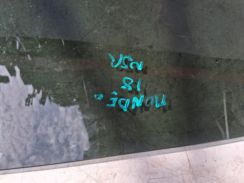 2018 FORD MONDEO MK5 NSR PASSENGER SIDE REAR LEFT WINDOW GLASS