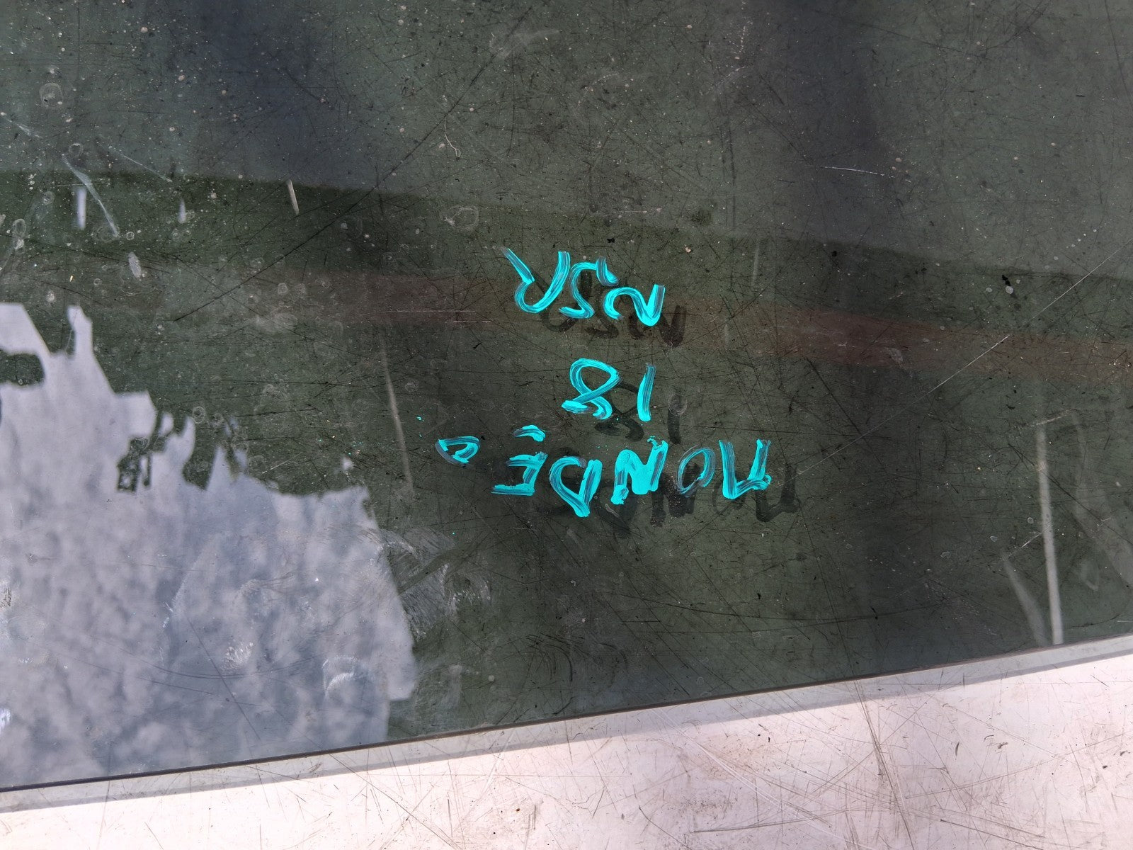 2018 FORD MONDEO MK5 NSR PASSENGER SIDE REAR LEFT WINDOW GLASS
