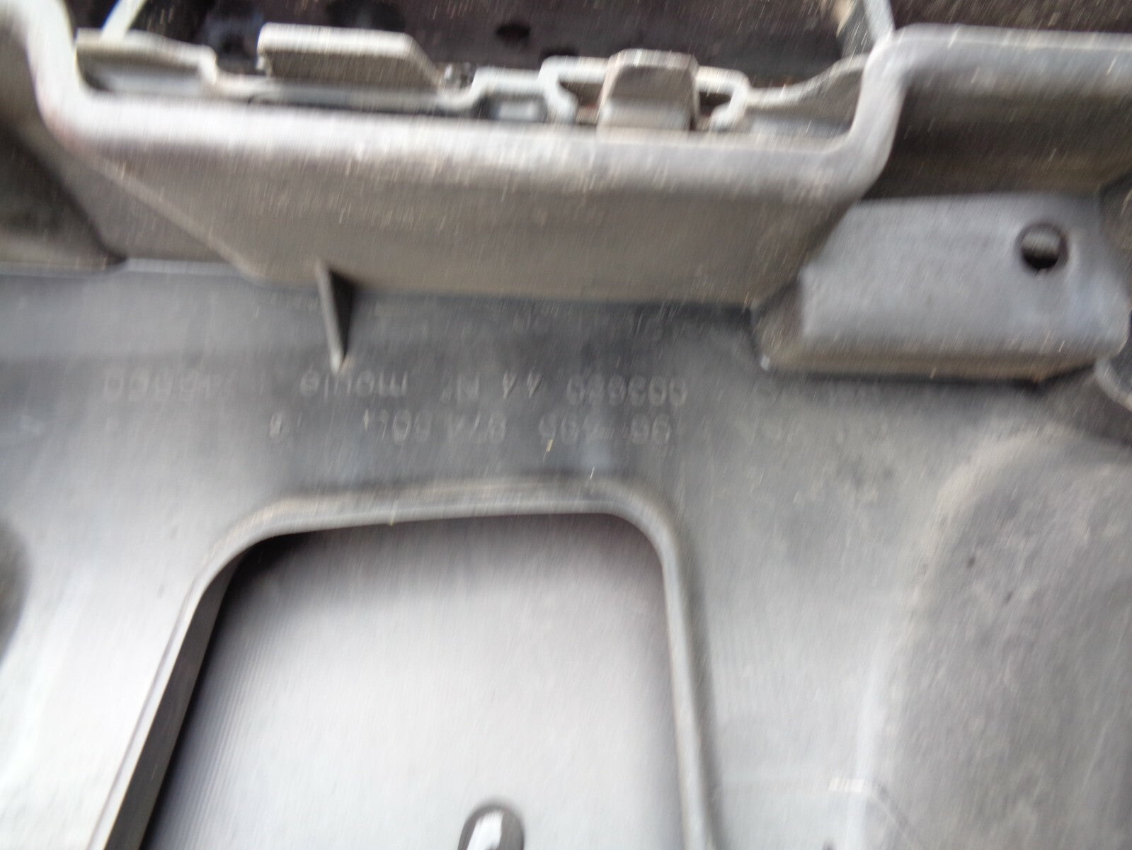 PEUGEOT 207 2006 FRONT COMPLETE BUMPER DAMAGED BRACKET RED