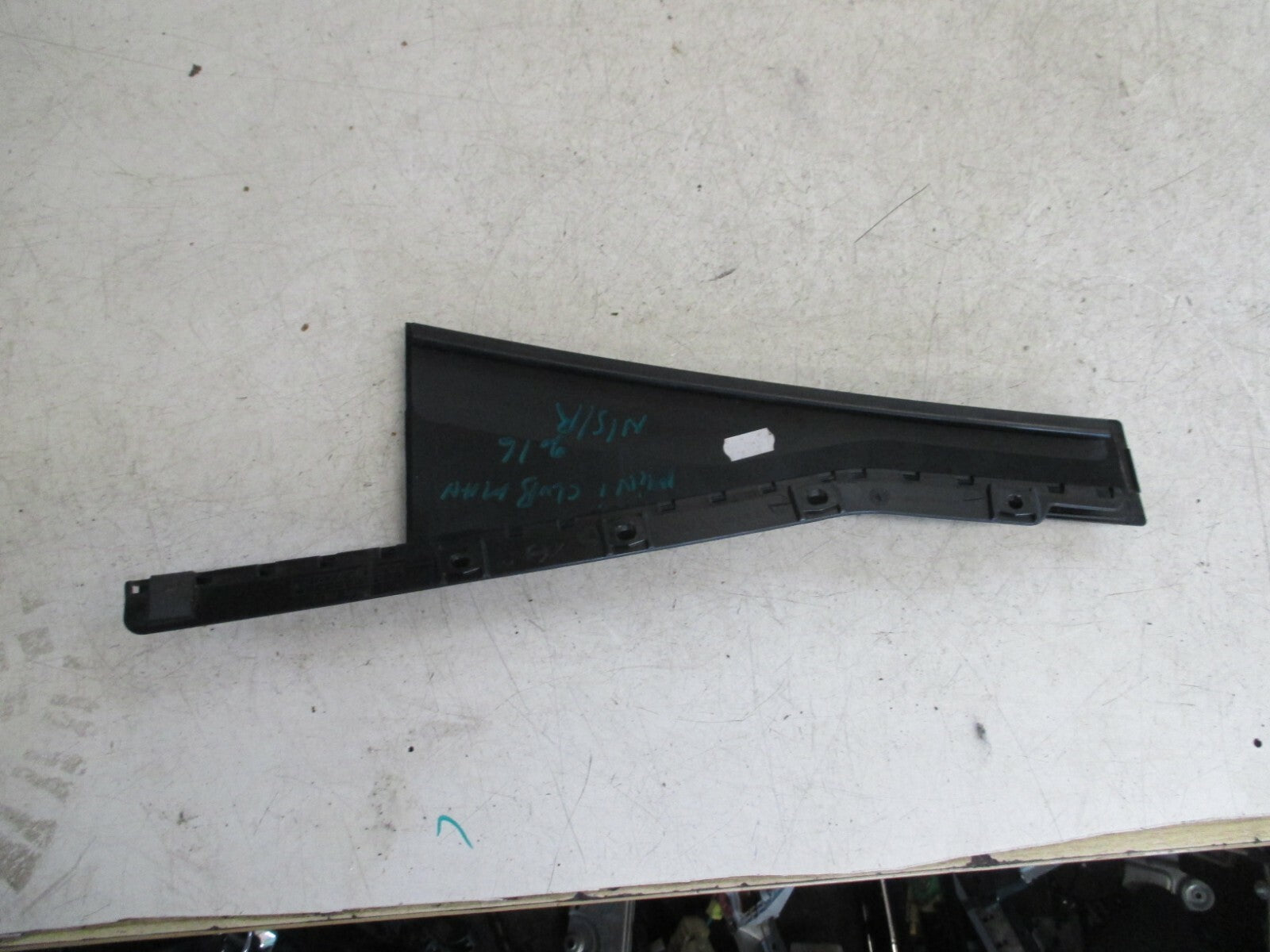 MINI CLUBMAN 2016 MK2 F54 NSR REAR PASSENGER SIDE DOOR COVER B COLUMN 7387149