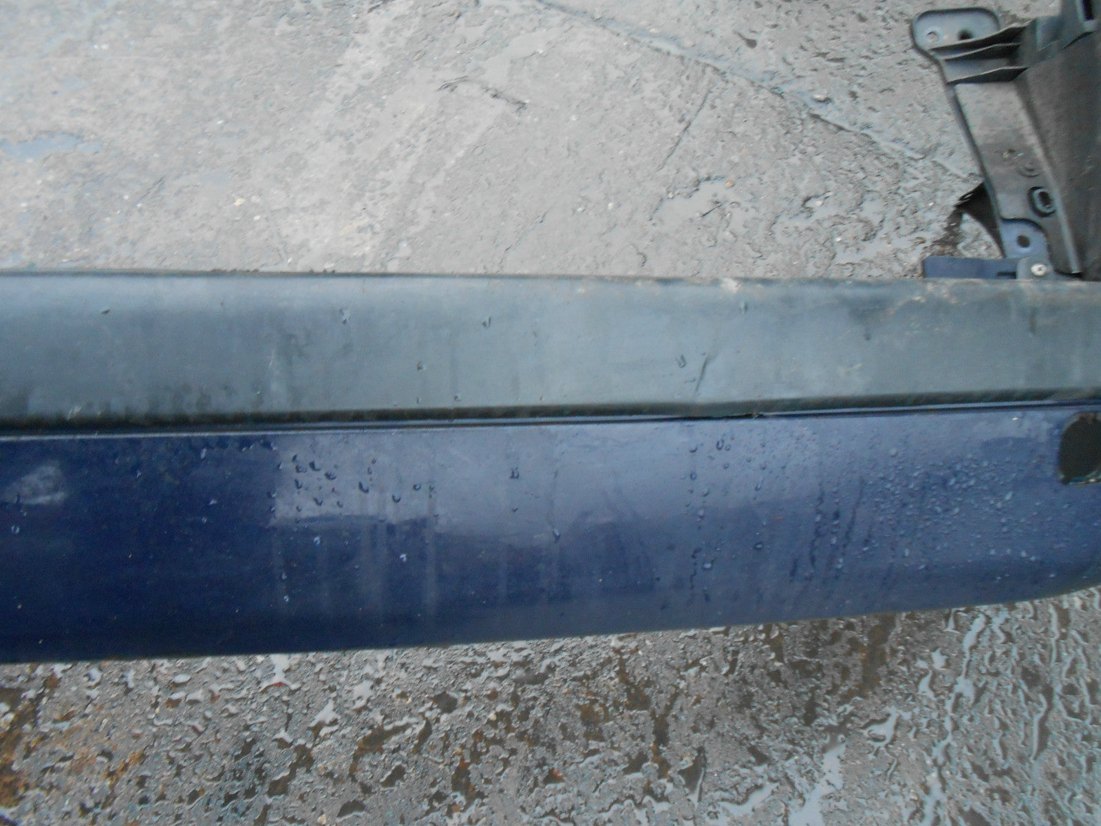 RENAULT ESPACE MK4 PHASE 1 2005 COMPLETE REAR PLASTIC BUMPER & LIGHTS DARK BLUE