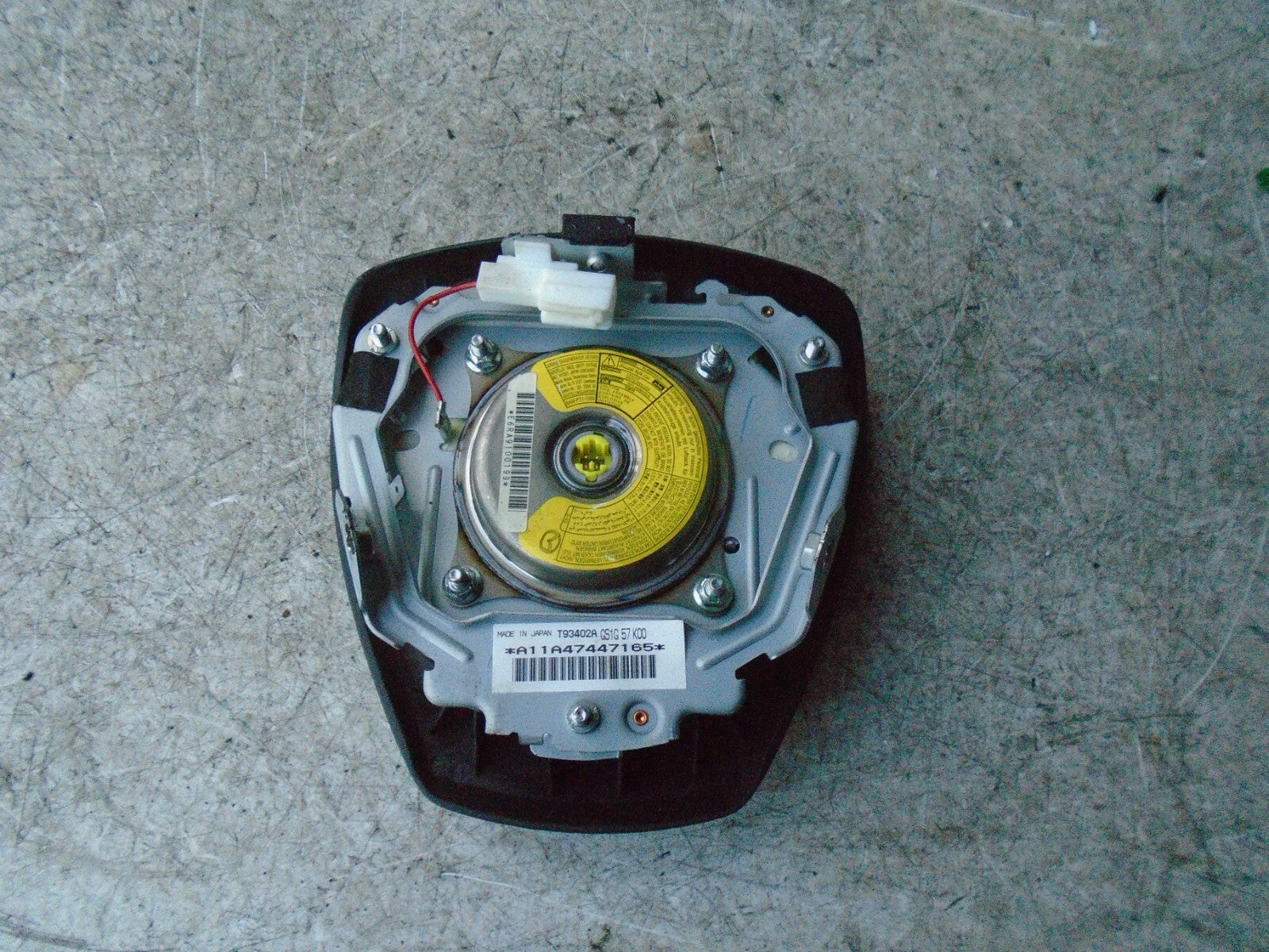 MAZDA 6 2009 MK2 OSF FRONT DRIVER SIDE STEERING SAFETY BAG