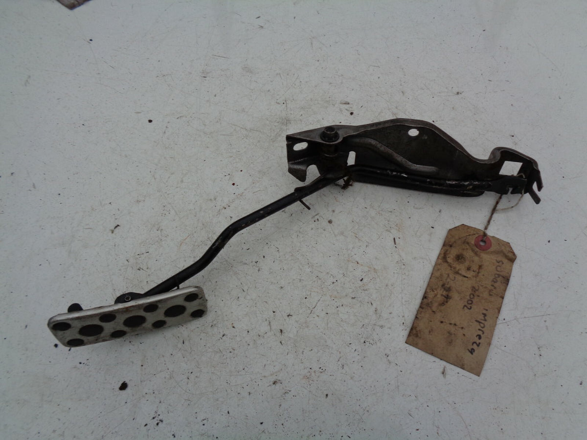 SUBARU IMPREZA 2.0 T 2002 MANUAL THROTTLE ACCELERATION FOOT PEDAL ASSEMBLY